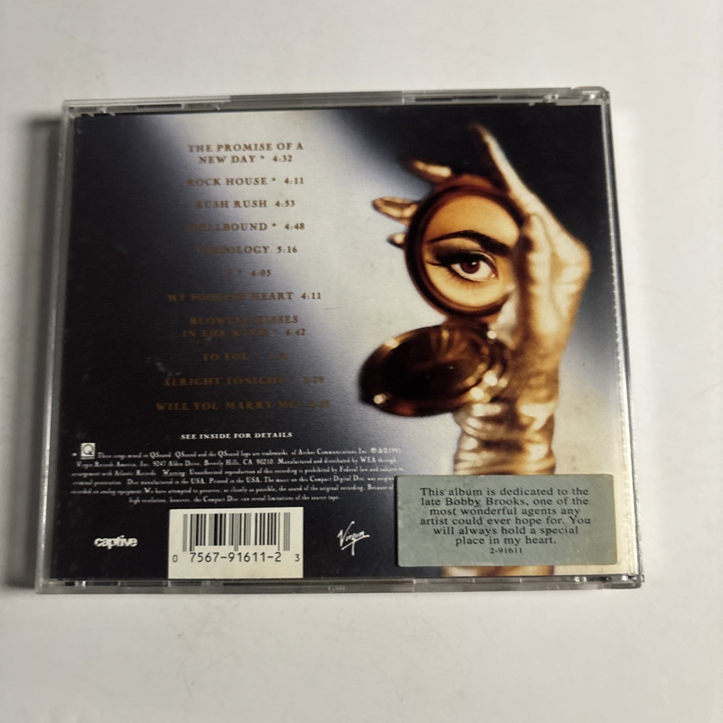 Paula Abdul – Spellbound (CD, 1991)