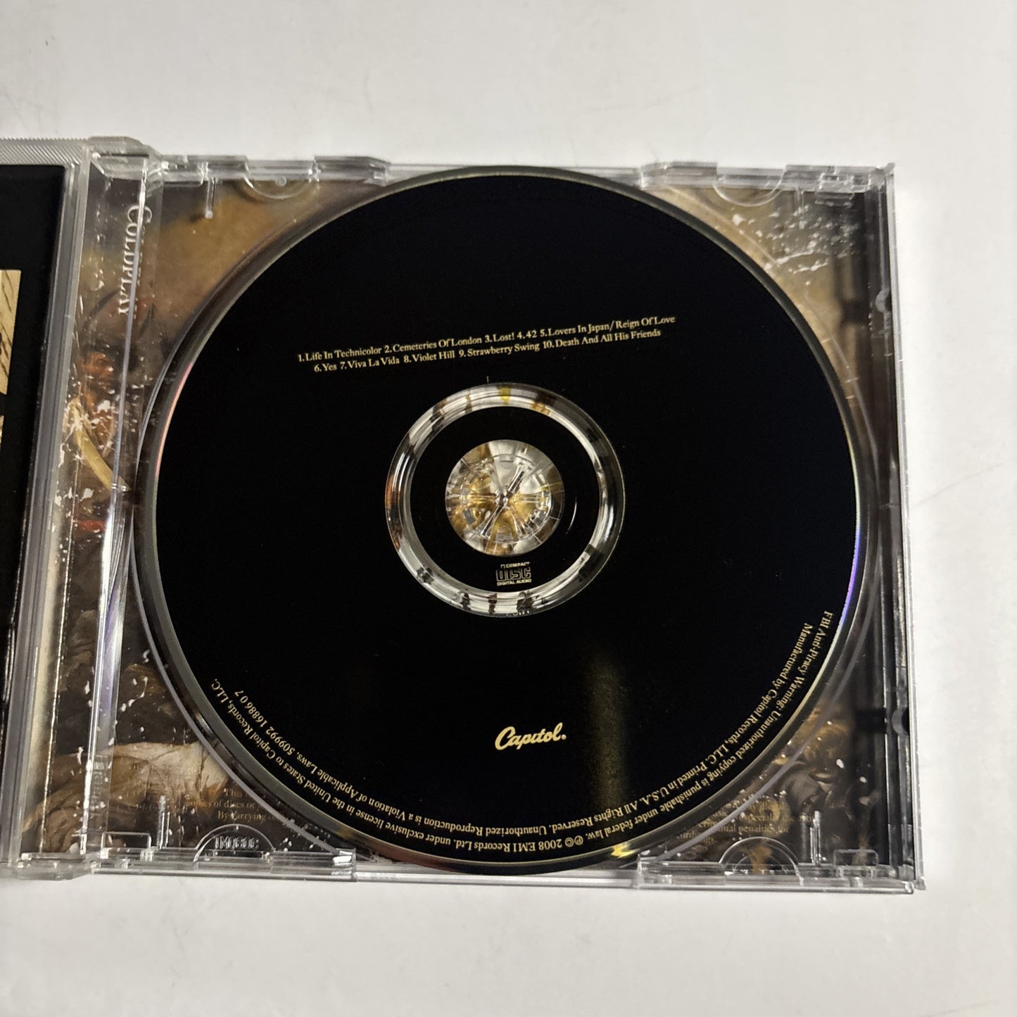 Coldplay – Viva La Vida Or Death And All His Friends  (CD, 2008)