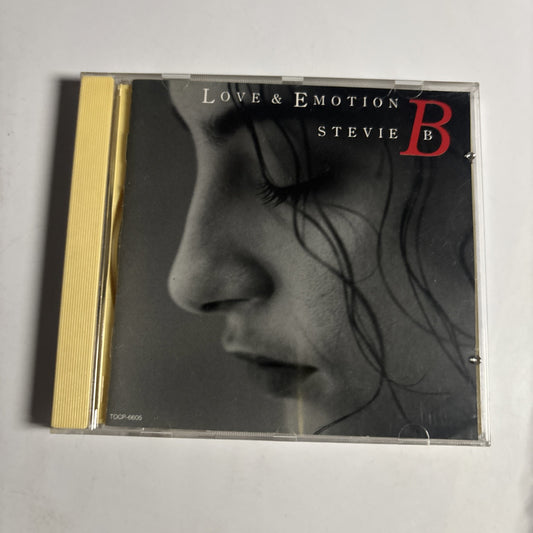 Stevie B – Love & Emotion (CD, 1991) tocp-6605 Japan