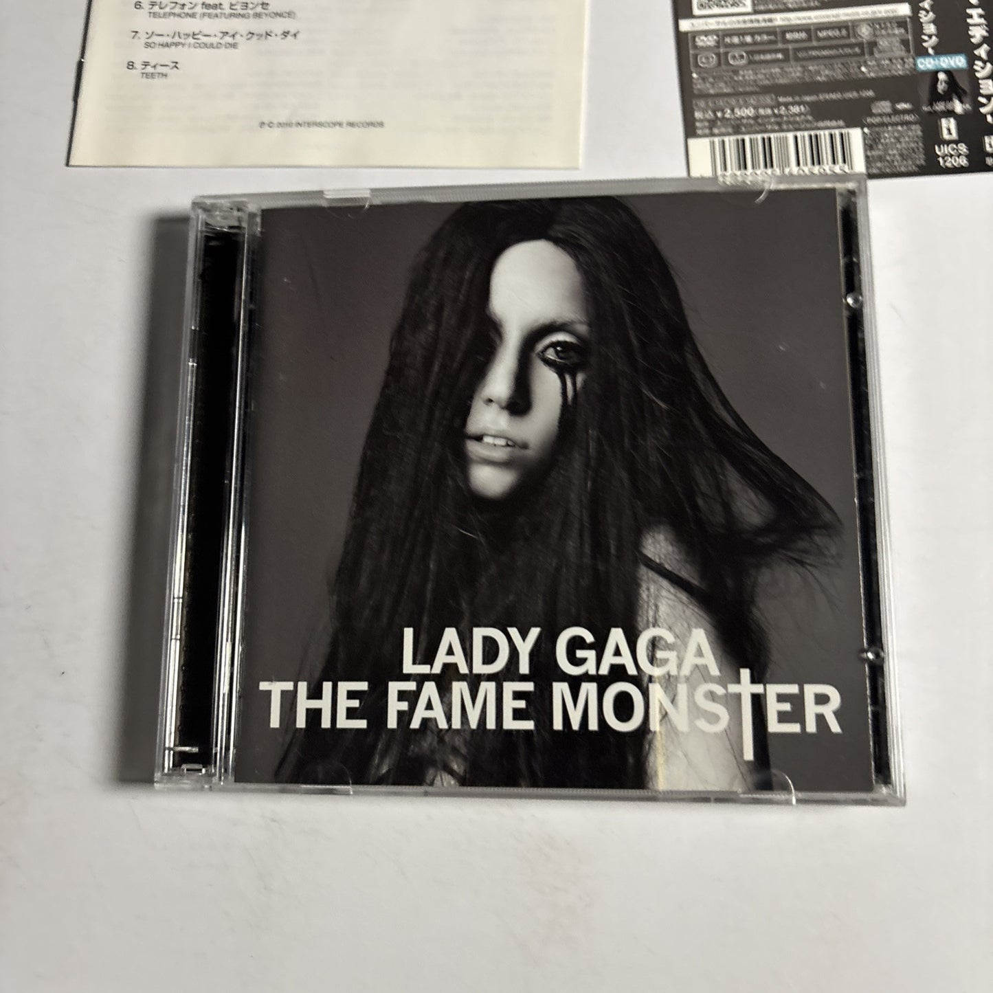 Lady Gaga – The Fame Monster (CD + DVD, 2010, 2-Disc)  Japan obi, DVD