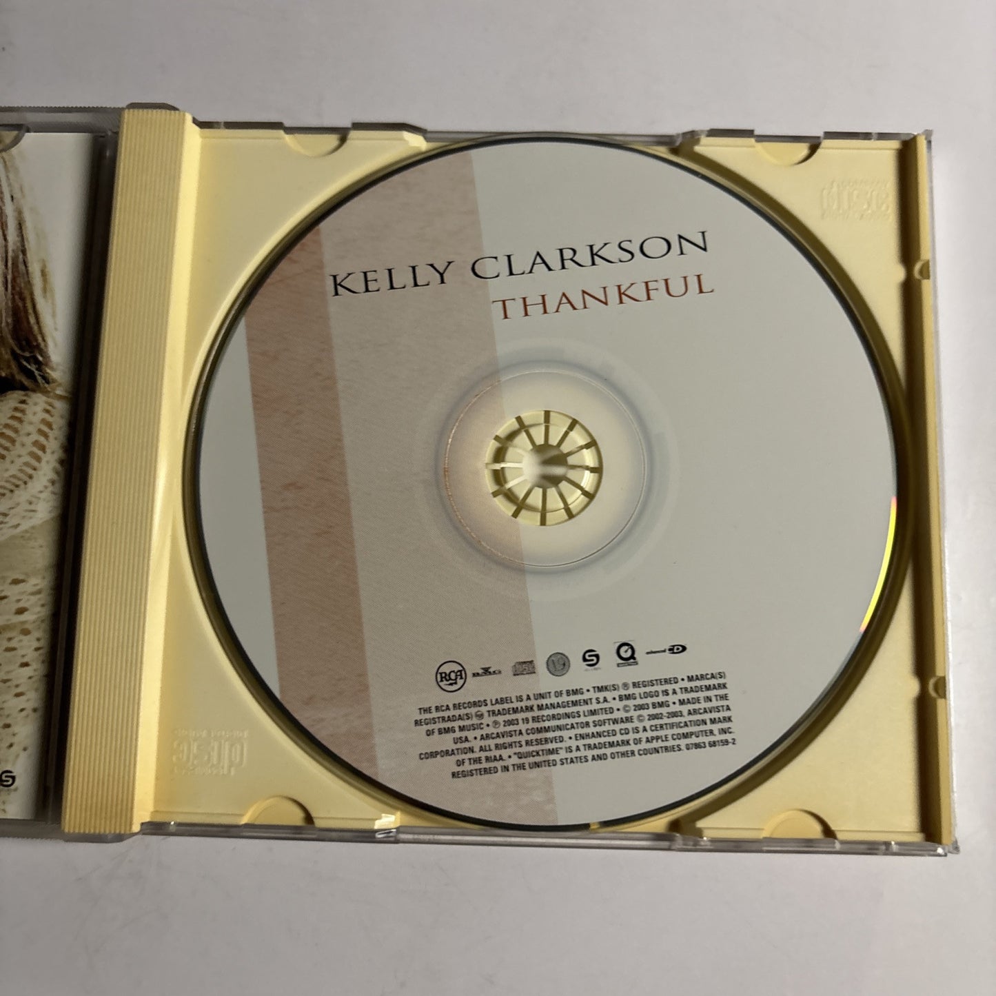 Kelly Clarkson – Thankful (CD, 2003)