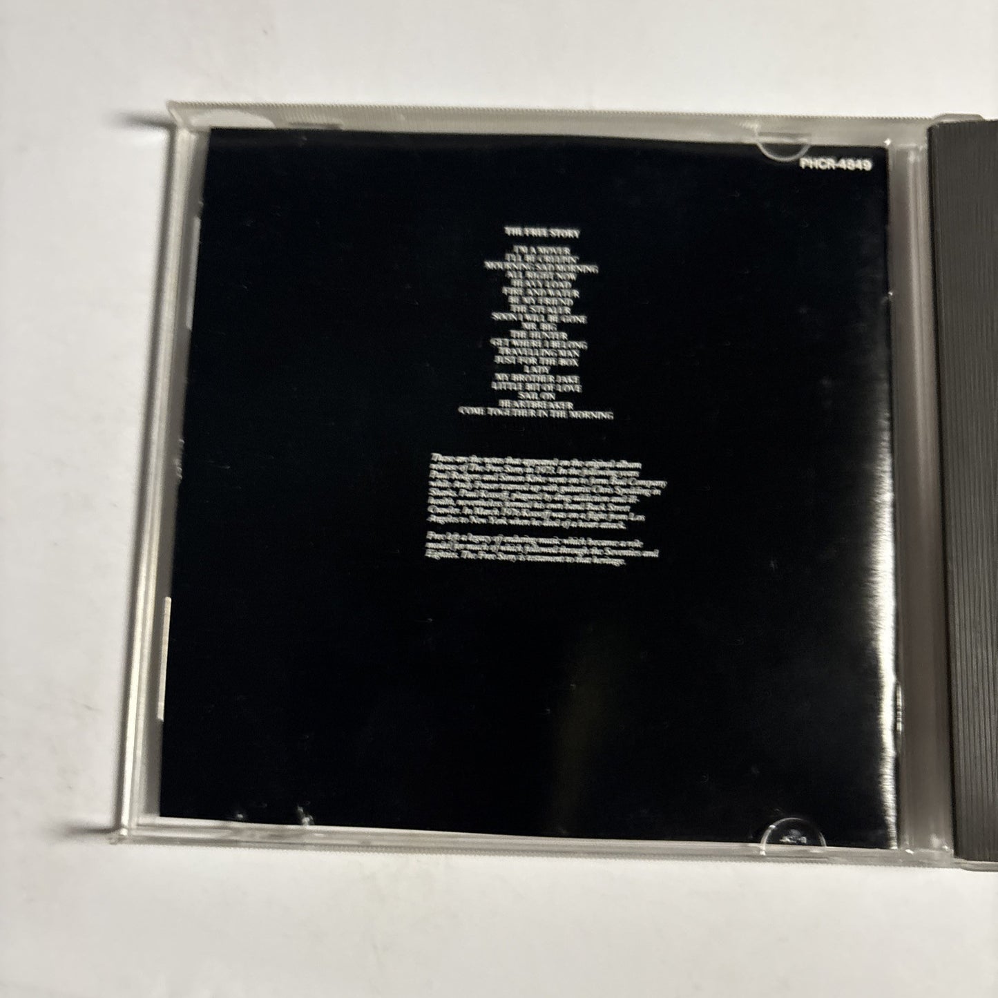 Free – The Free Story (CD, 1998) phcr-4849 Japan