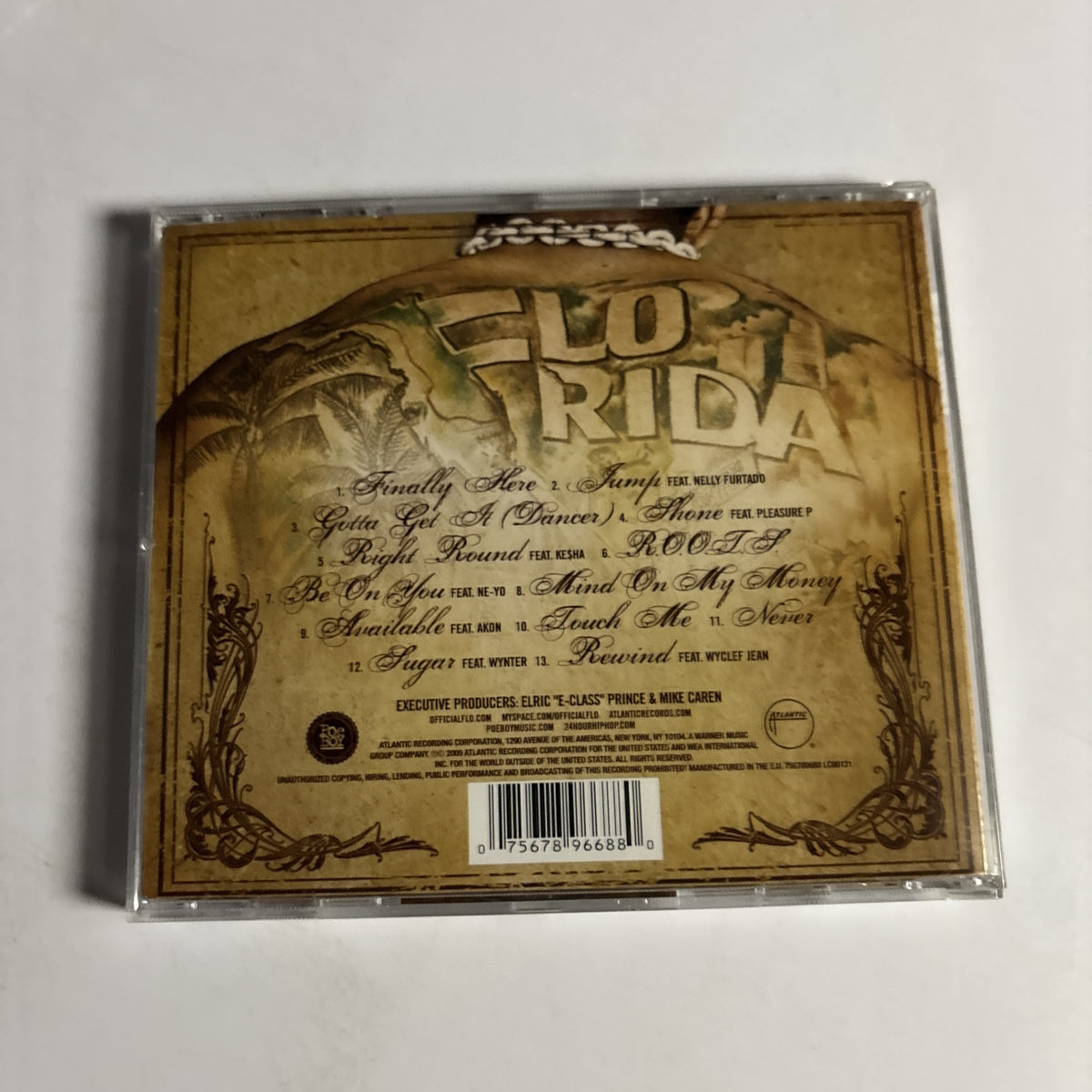 Flo Rida 2009 Flo Rida – R.O.O.T.S. Route Of Overcoming The Struggle (CD, 2009 ...