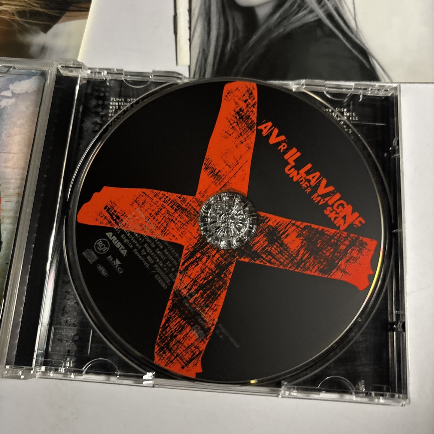 Avril Lavigne – Under My Skin (CD, 2004) Japan Bonus Track, Obi, sticker