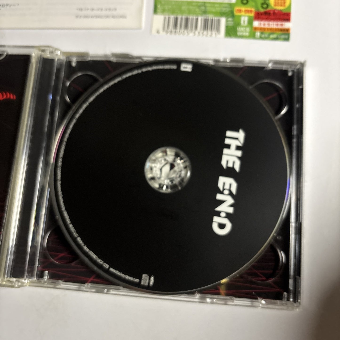 The Black Eyed Peas – The E.N.D (CD + DVD, 2009, 2-Disc) Japan Bonus Track Obi