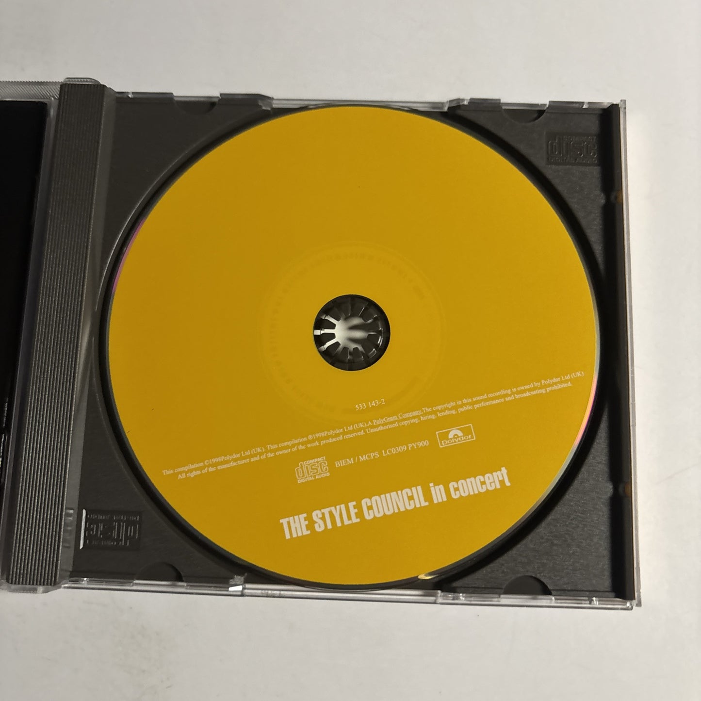 The Style Council – In Concert (CD, 1998) 533 143-2