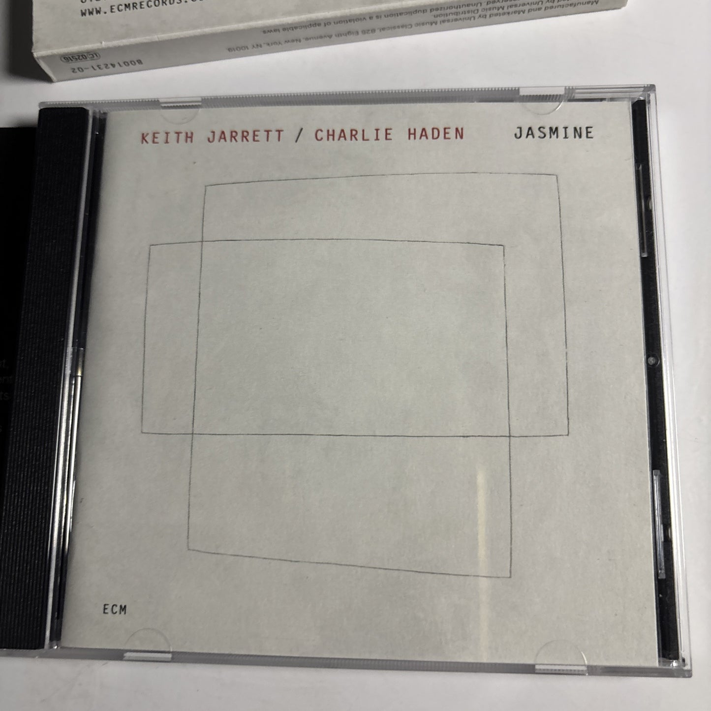 Keith Jarrett / Charlie Haden – Jasmine (CD, 2010) ECM 2165