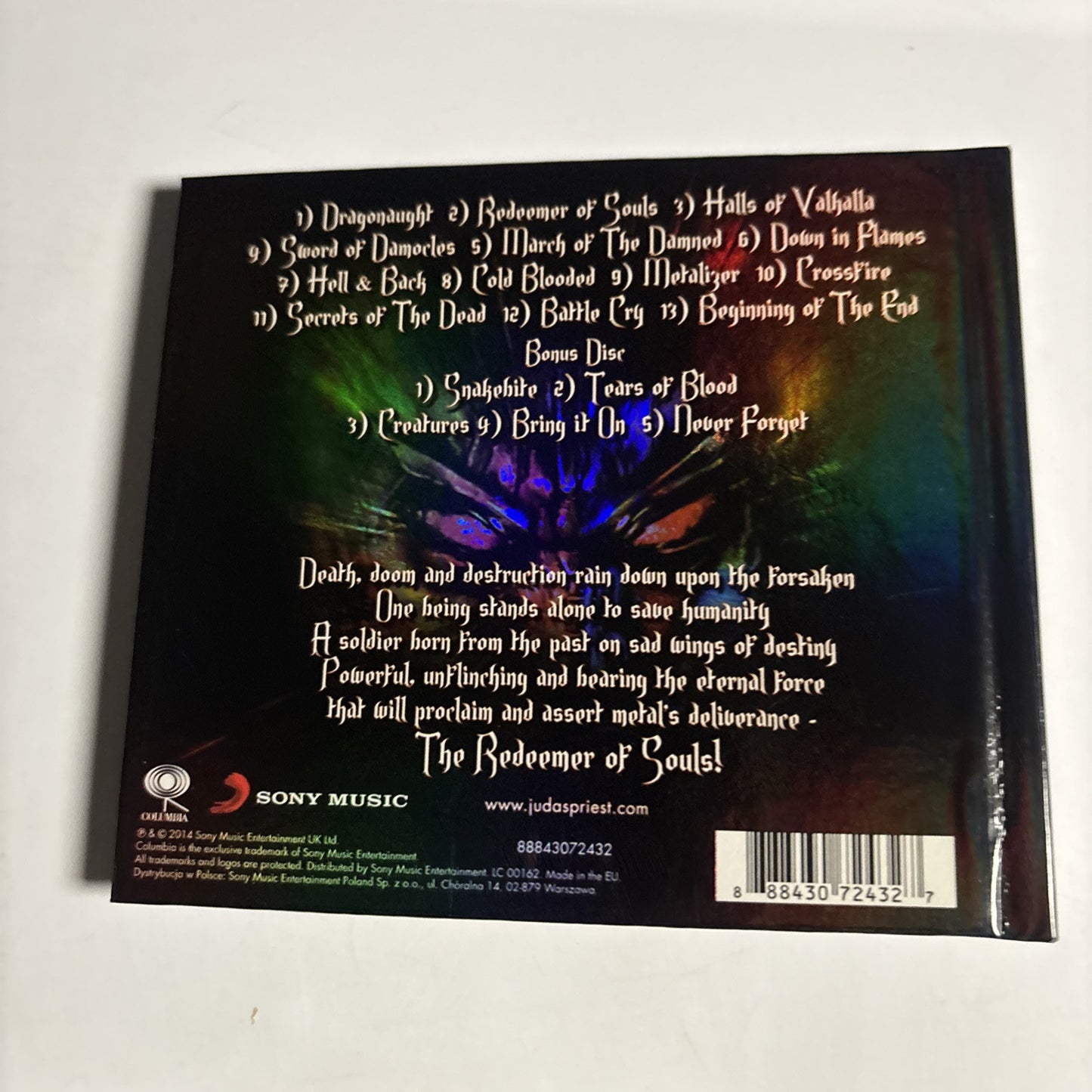 Judas Priest – Redeemer Of Souls (CD, 2014, 2-Disc)   Digibook