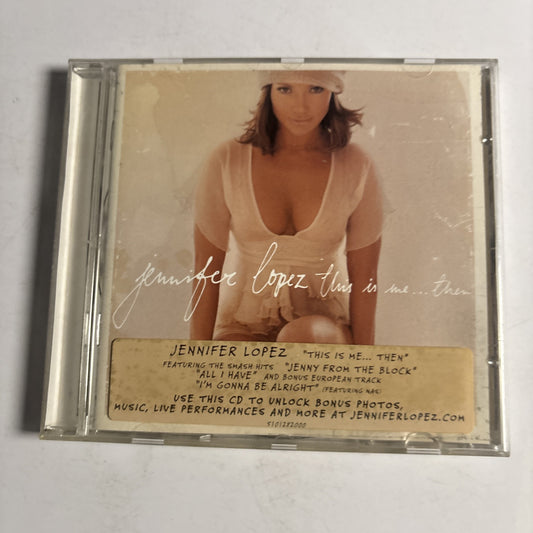 Jennifer Lopez – This Is Me ... Then (CD, 2002) 2 510128