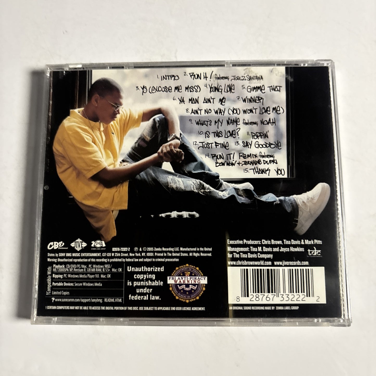 Chris Brown – Chris Brown (CD, 2005)