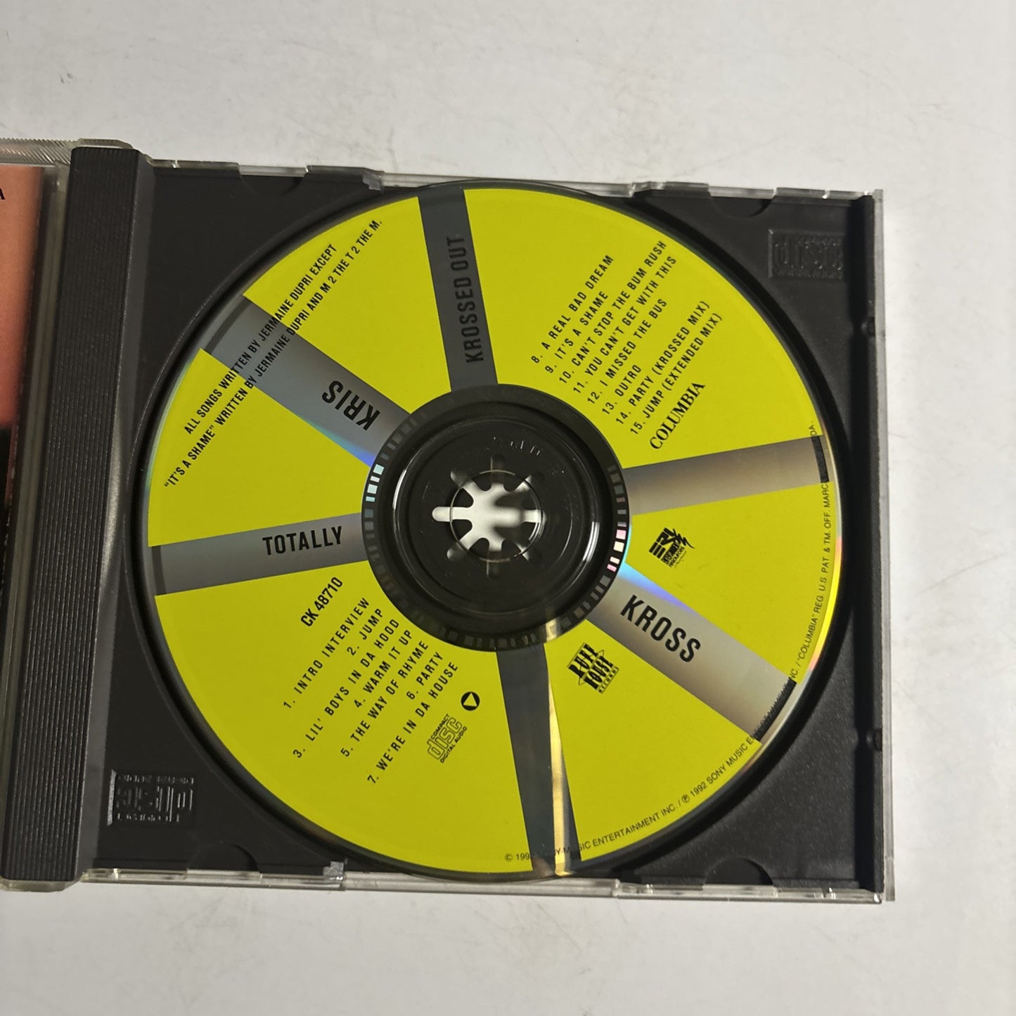 Kris Kross – Totally Krossed Out (CD, 1992) CK 48710