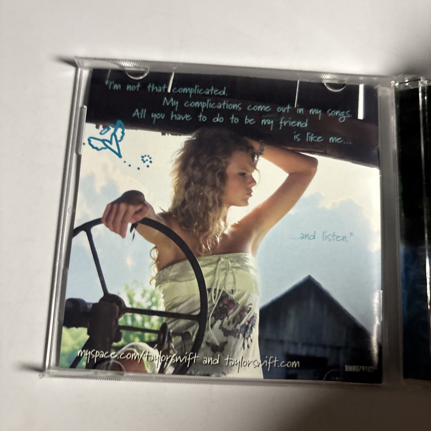 Taylor Swift – Taylor Swift (CD, 2009) BMR079102  Enhanced CD