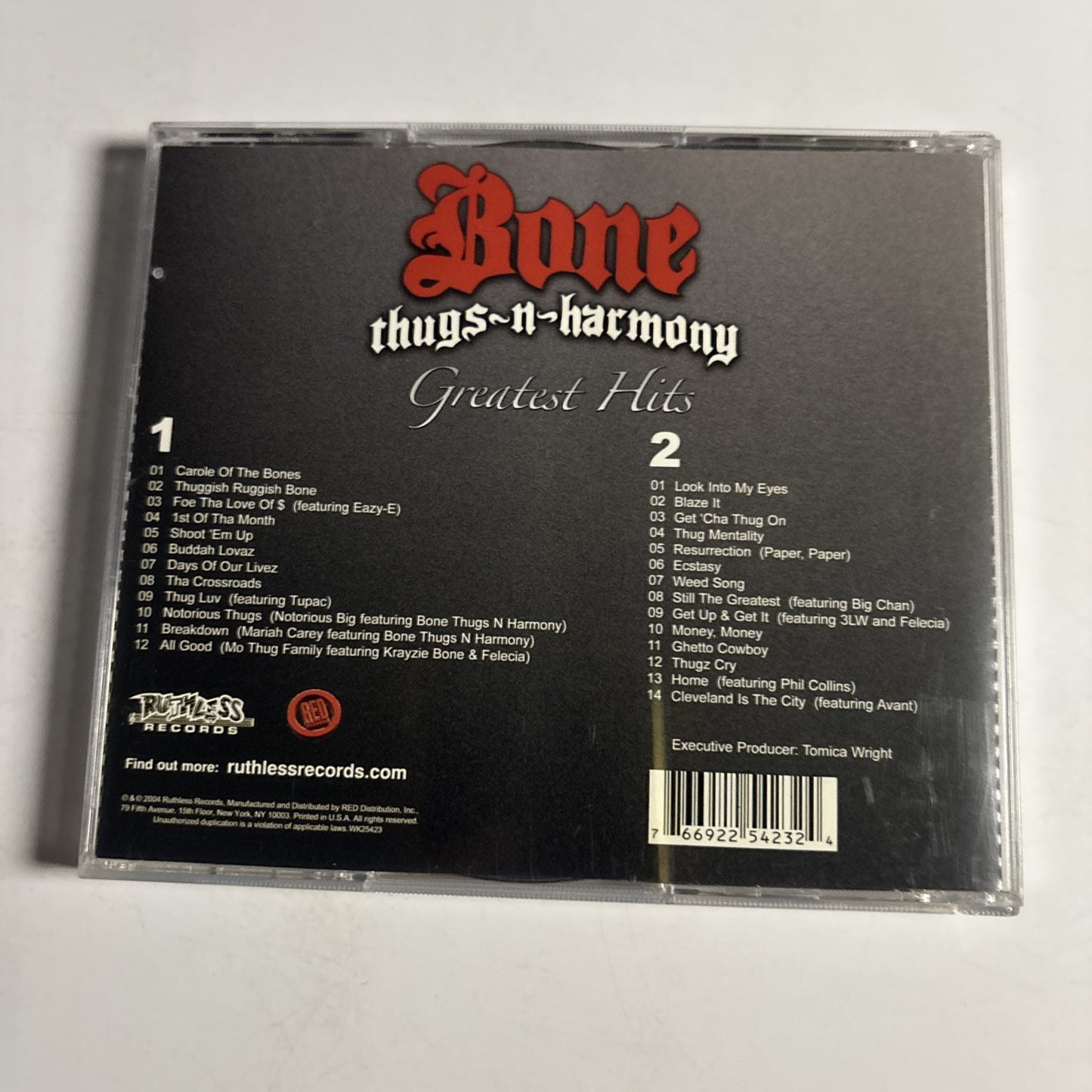 Bone Thugs-N-Harmony – Greatest Hits (CD, 2004, 2-Disc) WK25423