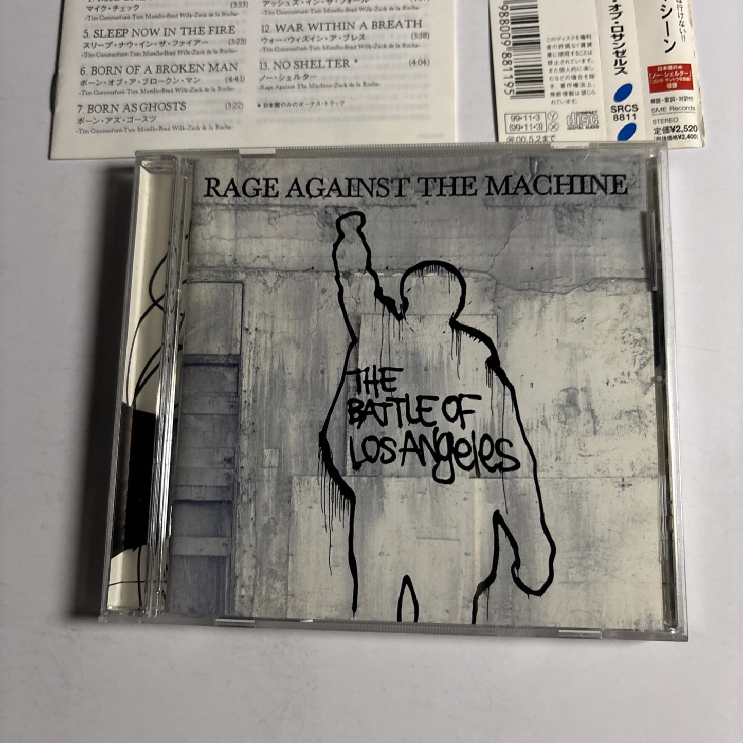 Rage Against The Machine – The Battle Of Los Angeles (CD, 1999) Japan obi