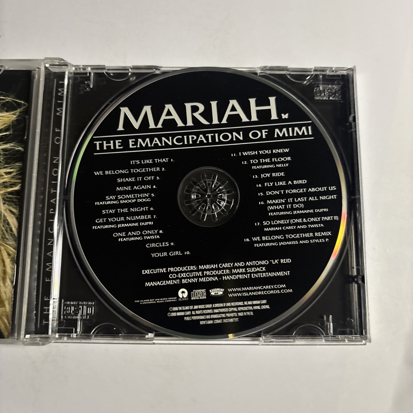 Mariah Carey – The Emancipation Of Mimi [Ultra Platinum Edition Album] (CD 2005)