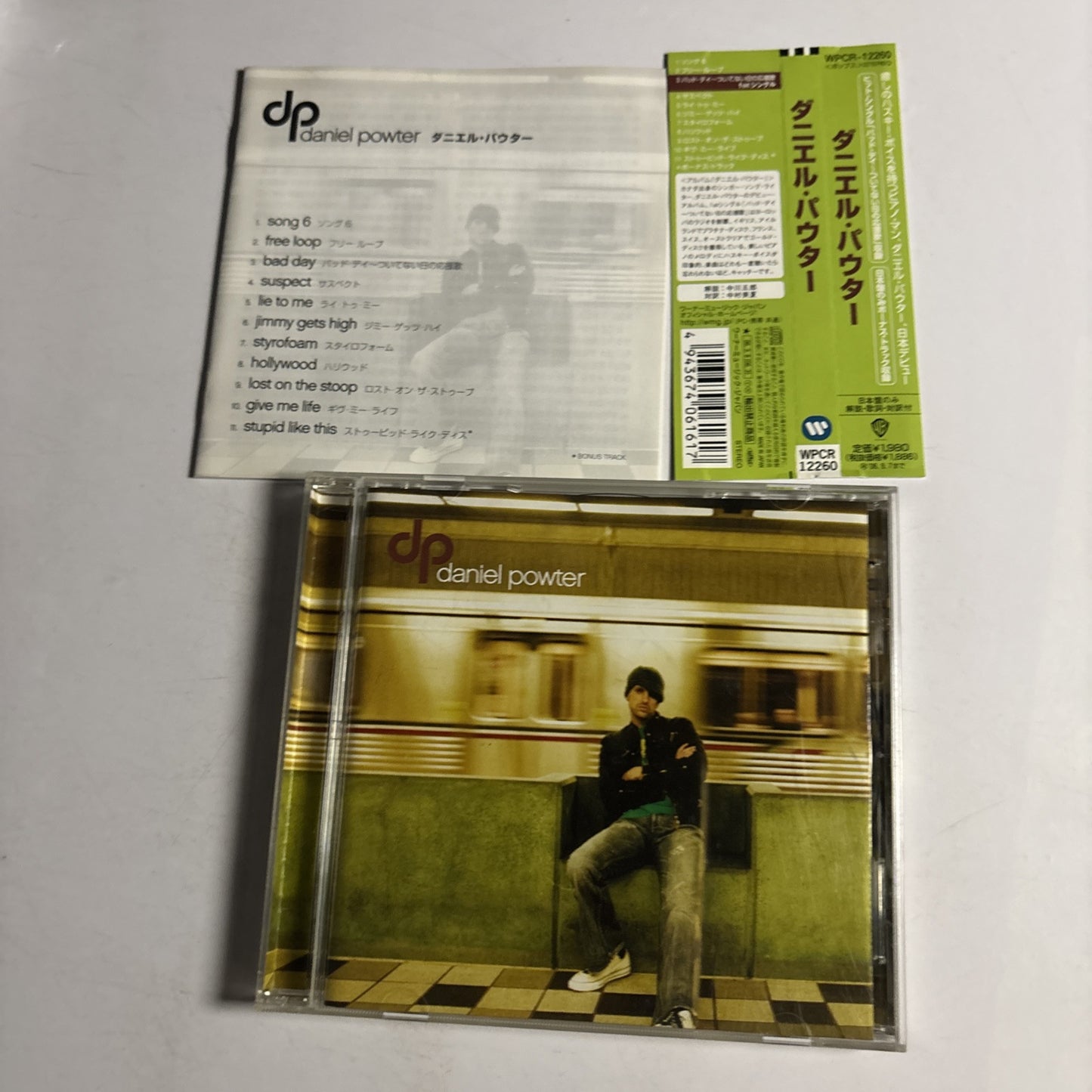 Daniel Powter – Daniel Powter (CD, 2006)  Japan obi