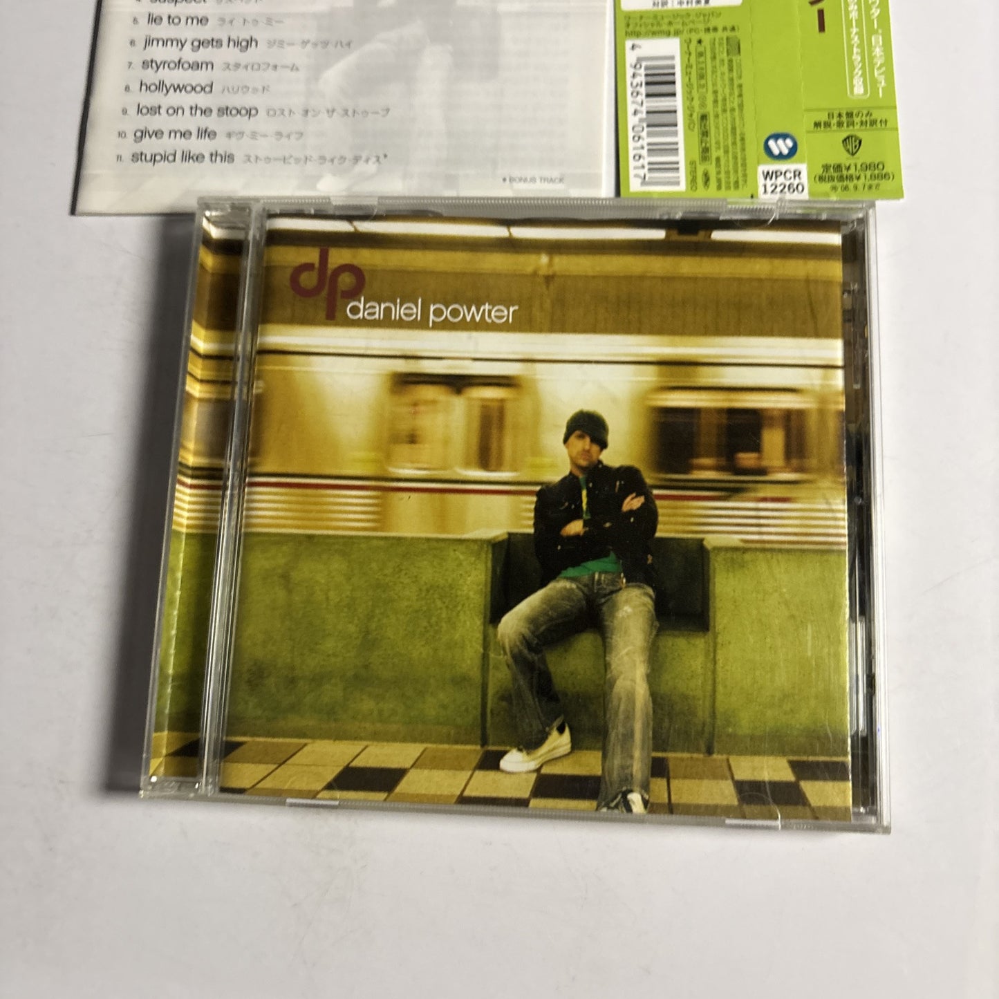 Daniel Powter – Daniel Powter (CD, 2006)  Japan obi