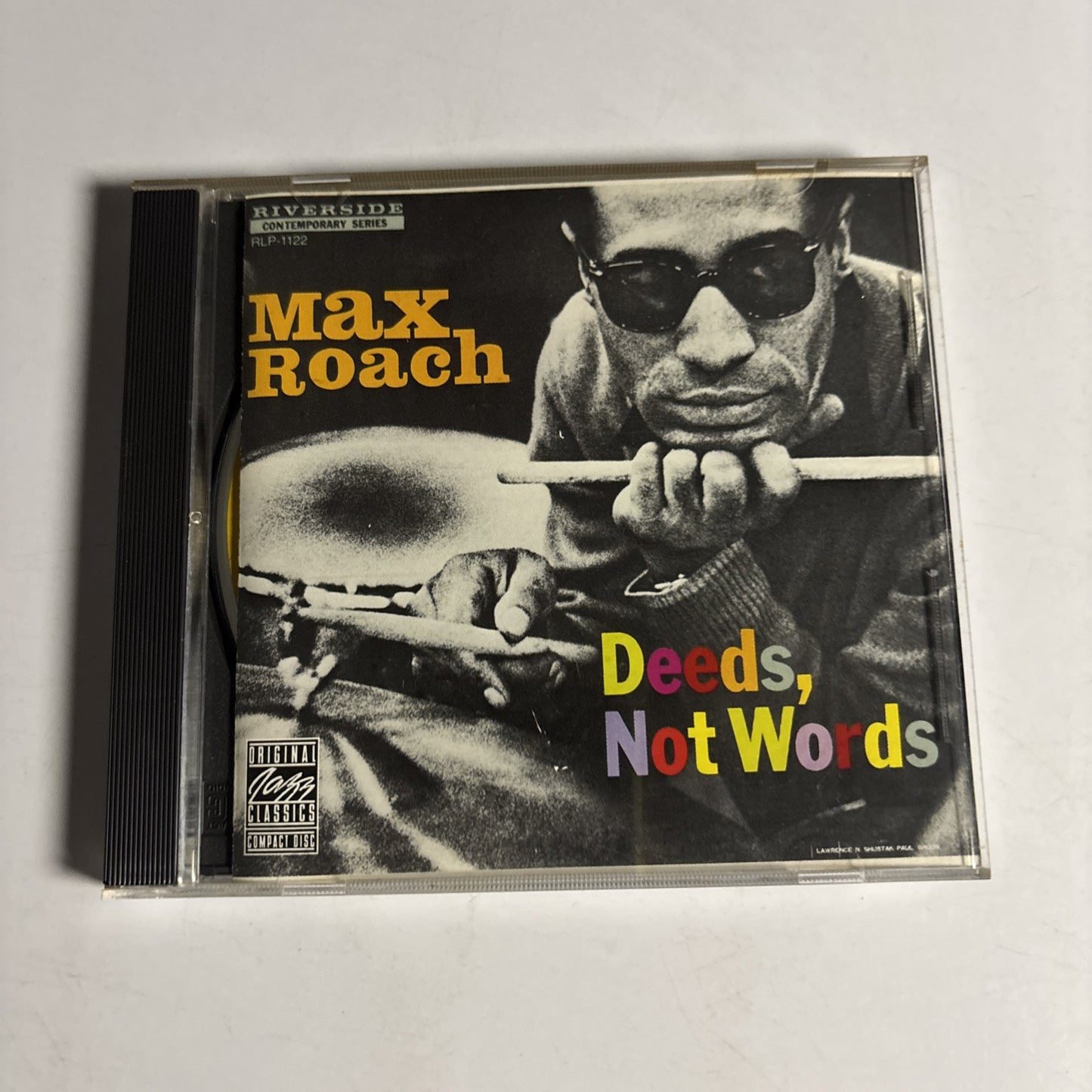 Max Roach – Deeds, Not Words (CD, 1987) OJCCD-304-2