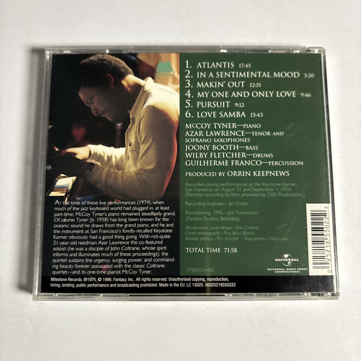 McCoy Tyner – Atlantis (CD, 1996)