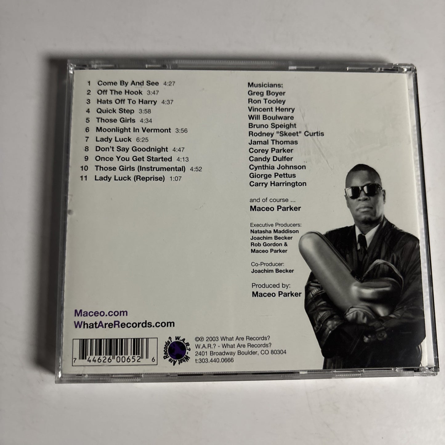 Maceo Parker – Made By Maceo (CD, 2003)