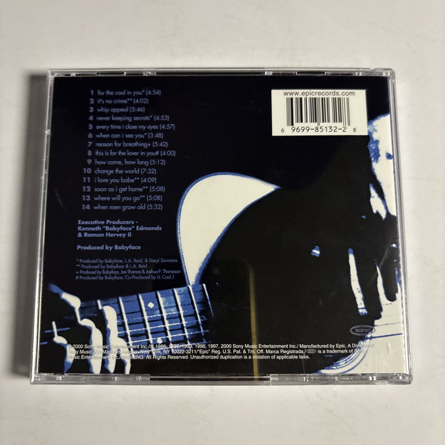 Babyface – A Collection Of His Greatest Hits (CD, 2000) EK 85132