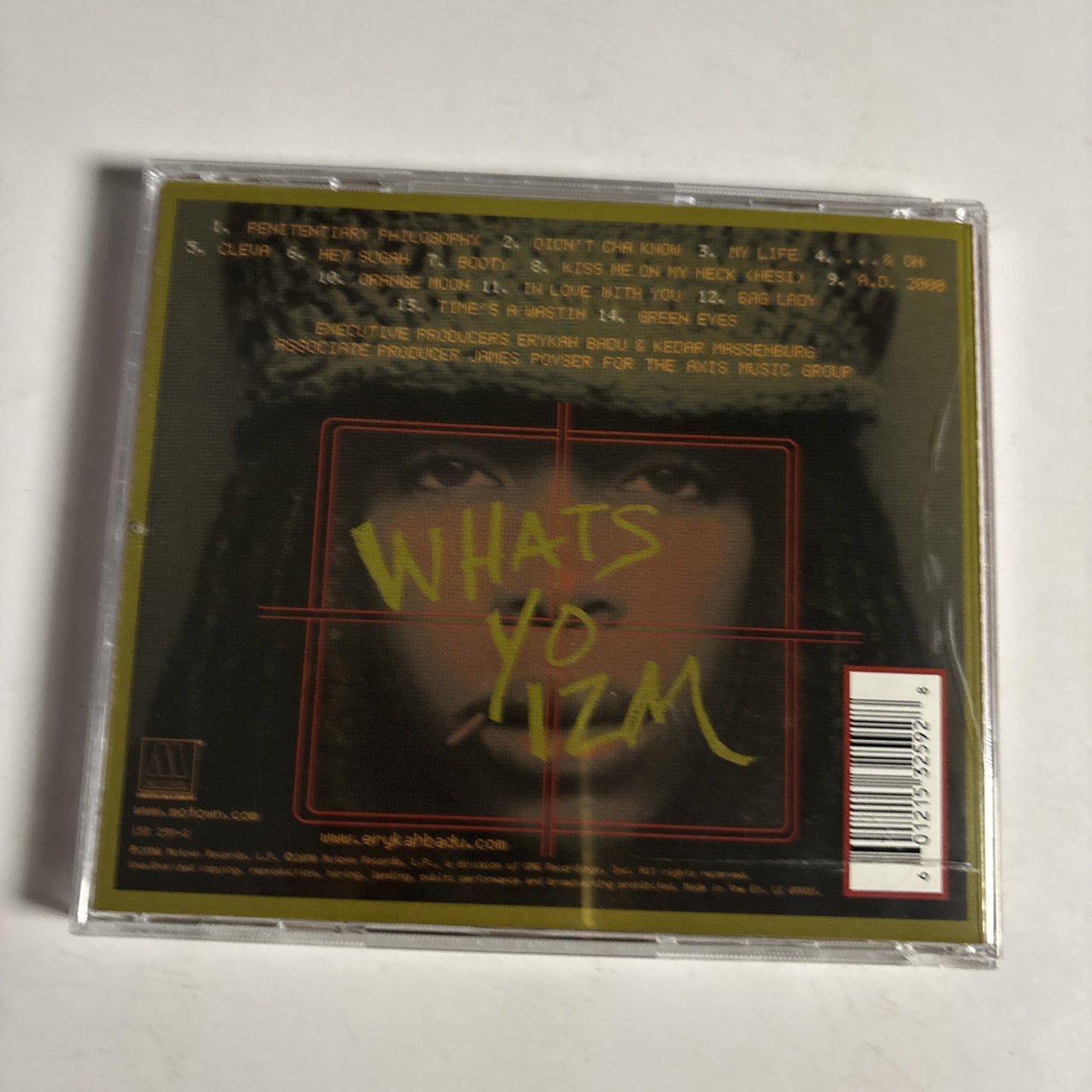 Erykah Badu – Mama's Gun (CD, 2000) 153 259-2