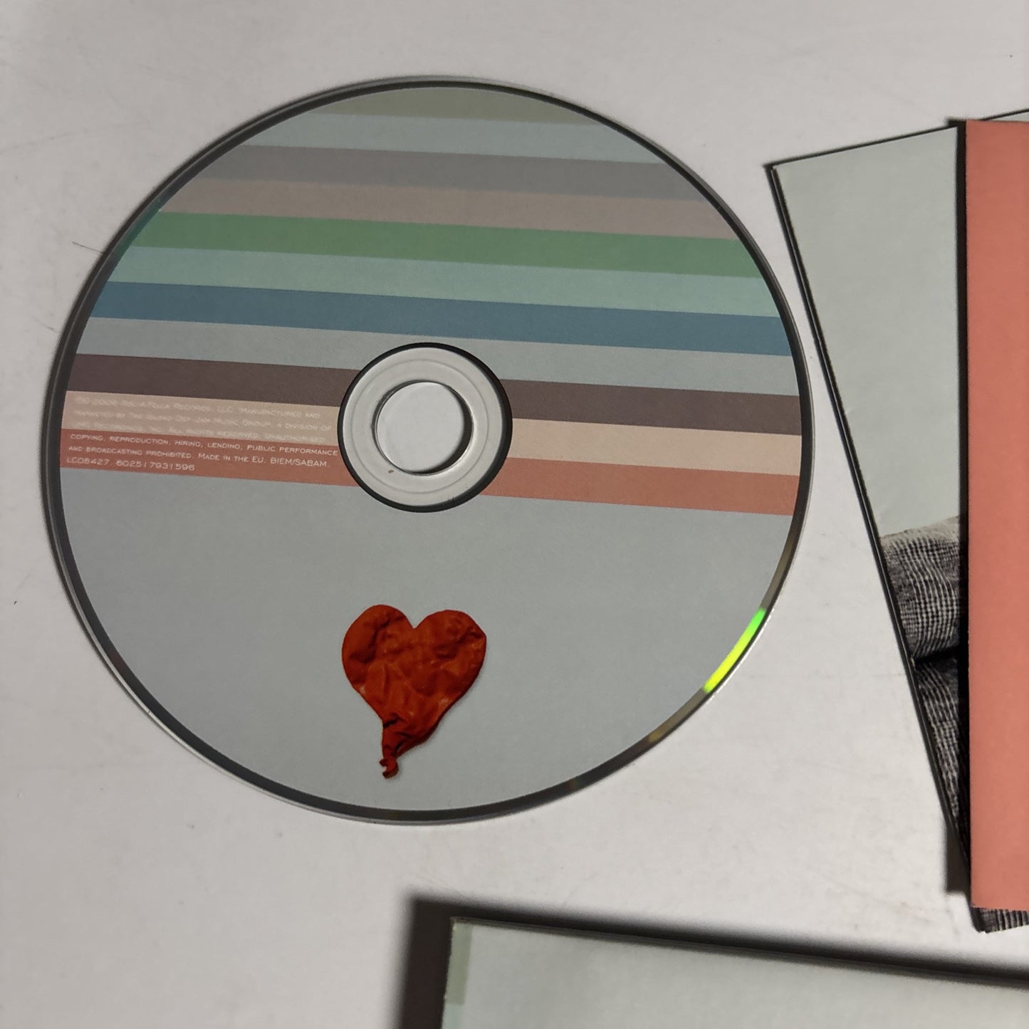 Kanye West – 808s & Heartbreak (CD, 2008) Trifold Digisleeve