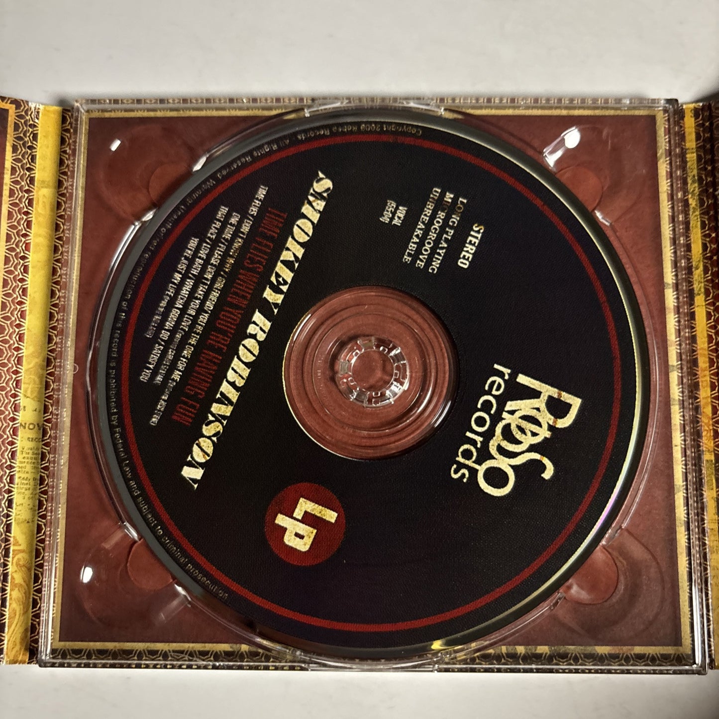 Smokey Robinson – Time Flies When You're Having Fun (CD, 2009)   Digipak