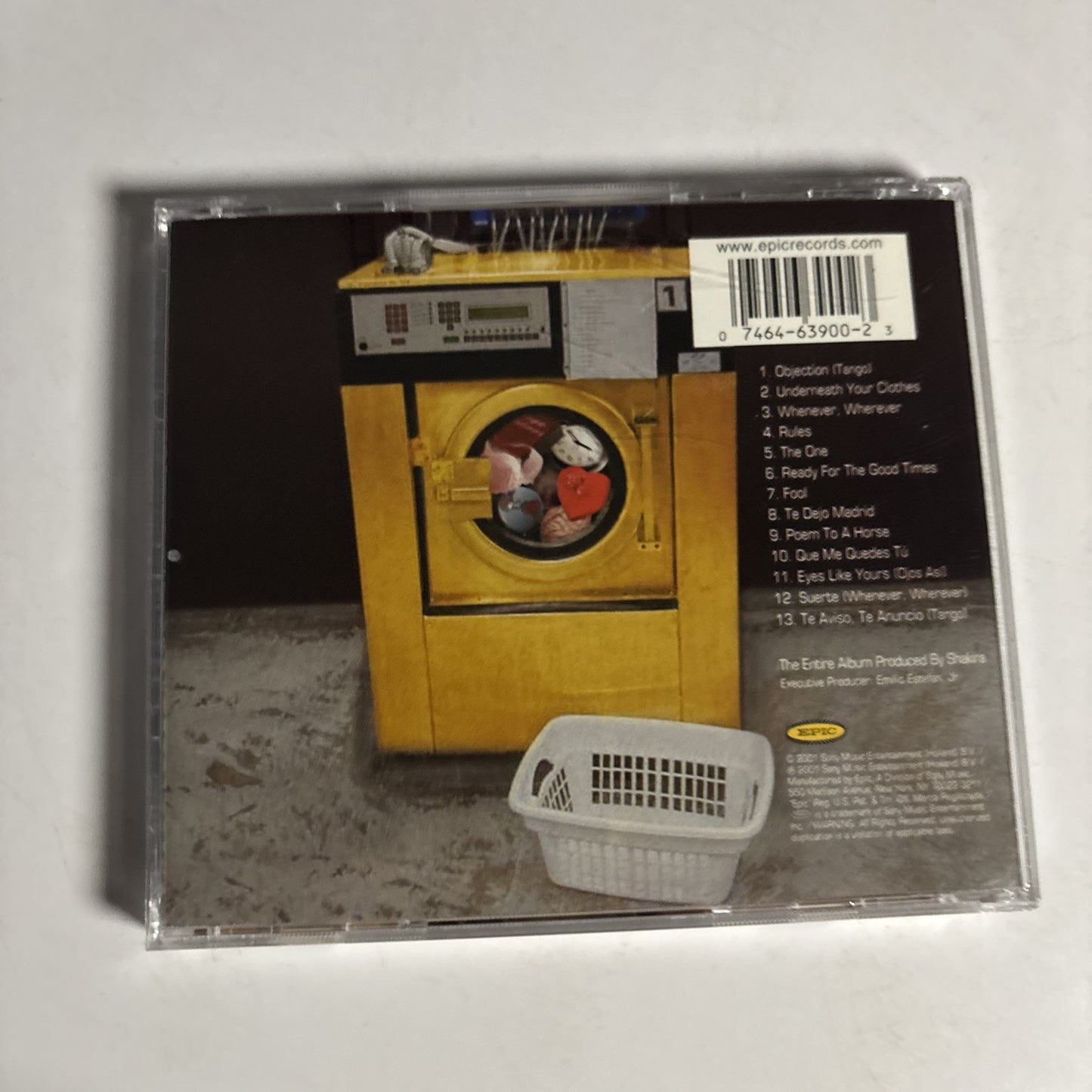 Shakira – Laundry Service (CD, 2001) EK 63900