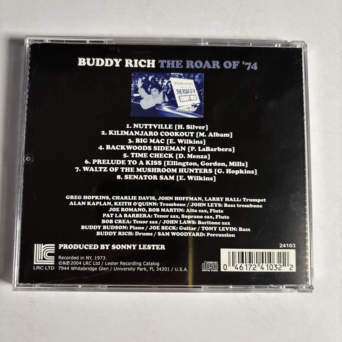 Buddy Rich – The Roar Of '74 (CD, 2004) 24103