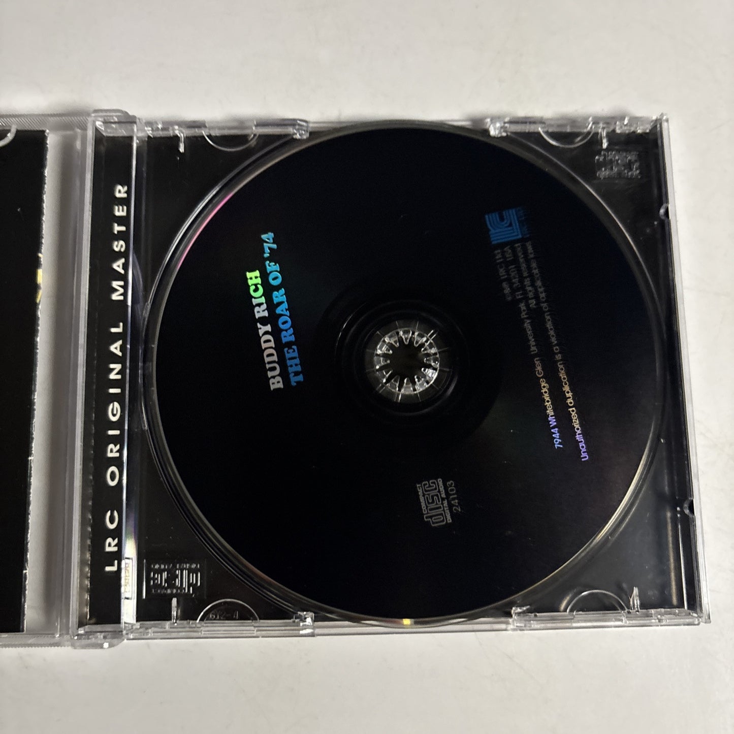 Buddy Rich – The Roar Of '74 (CD, 2004) 24103