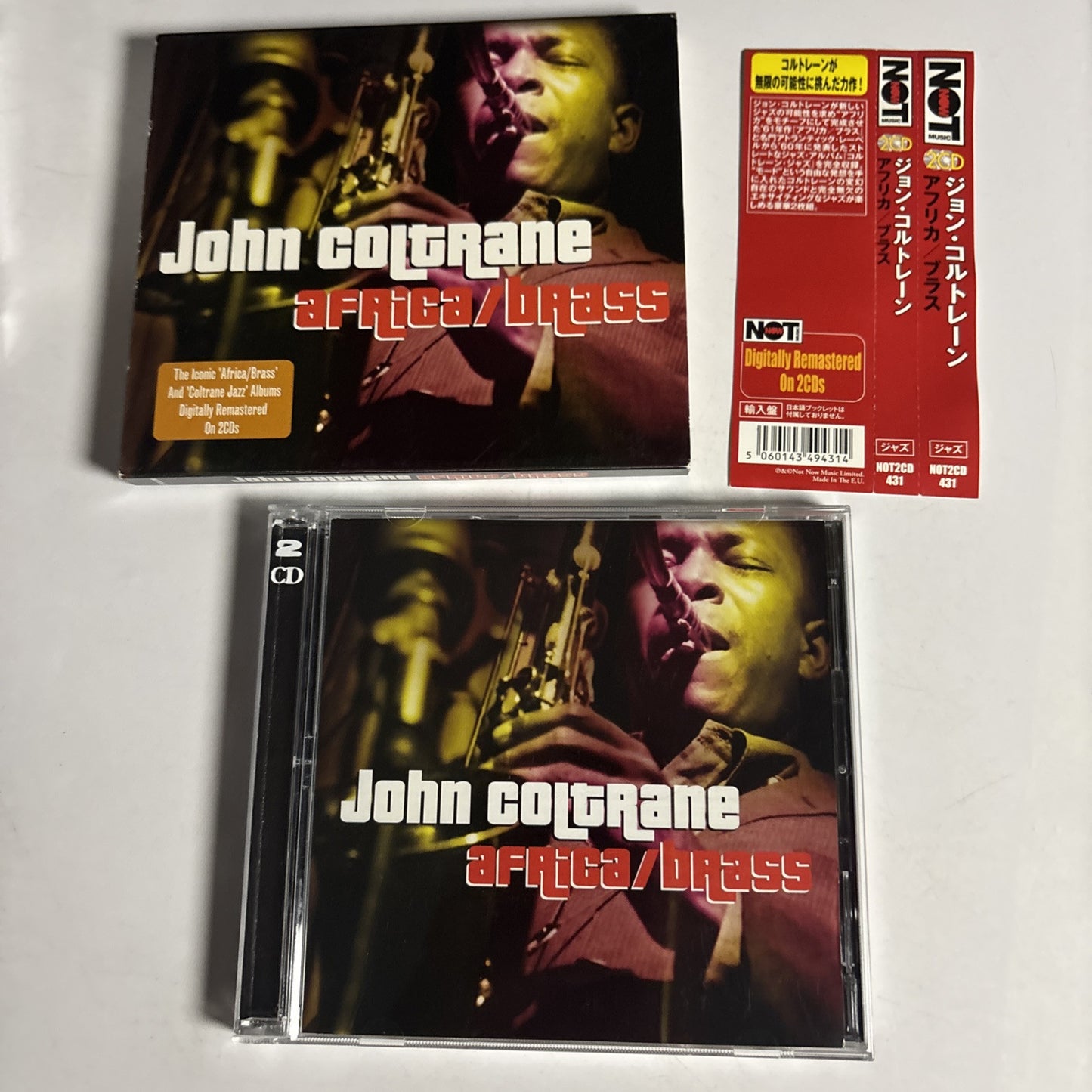 John Coltrane – Africa / Brass (CD, 2012, 2-Disc) not2cd431  obi