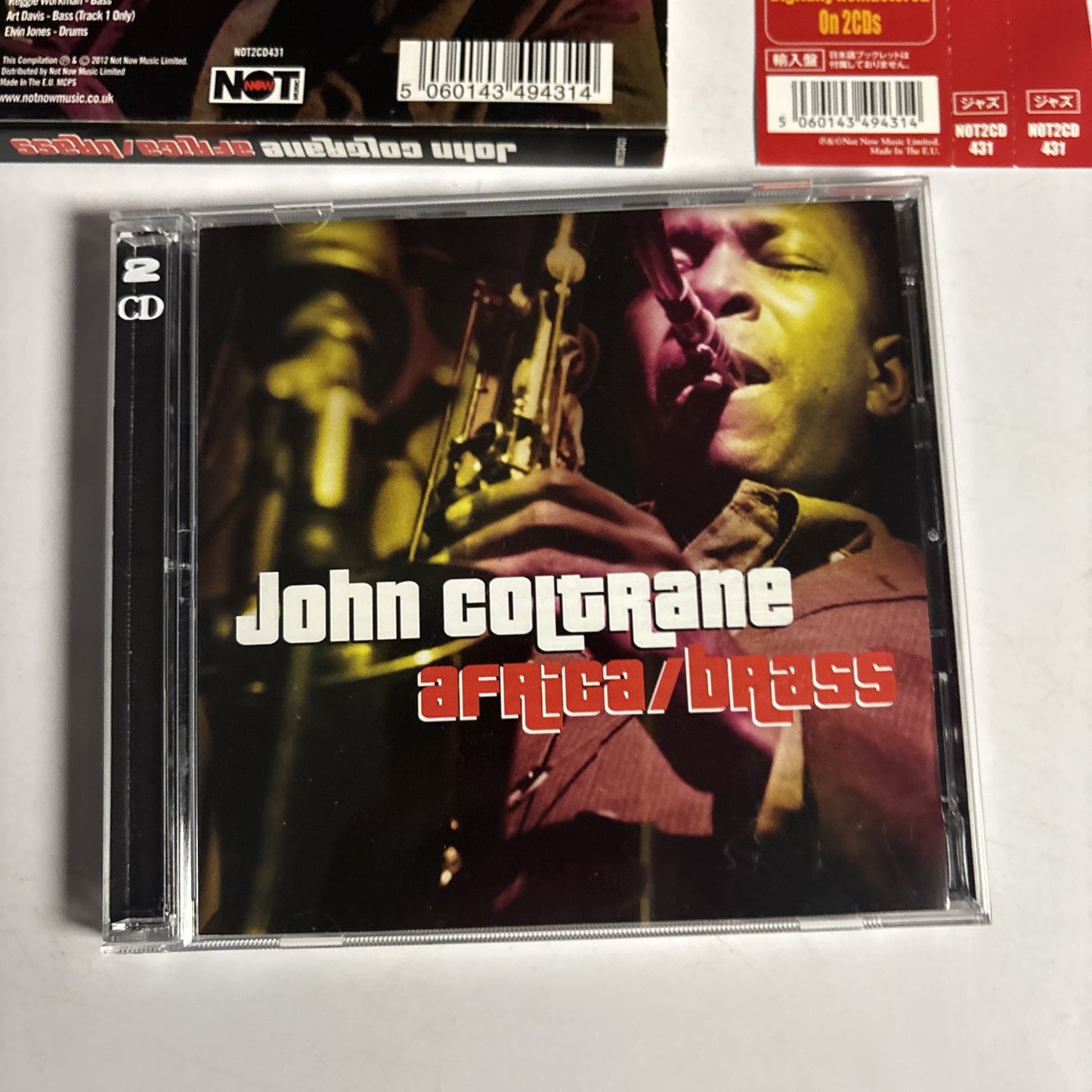 John Coltrane – Africa / Brass (CD, 2012, 2-Disc) not2cd431  obi