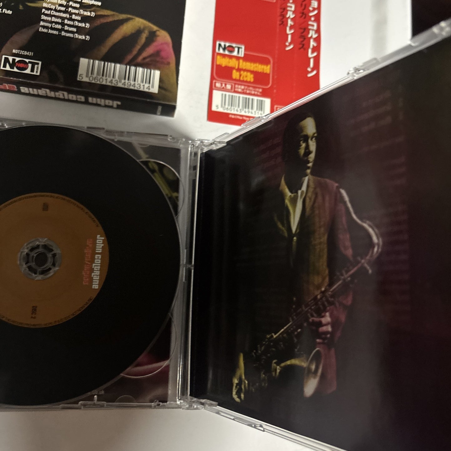 John Coltrane – Africa / Brass (CD, 2012, 2-Disc) not2cd431  obi