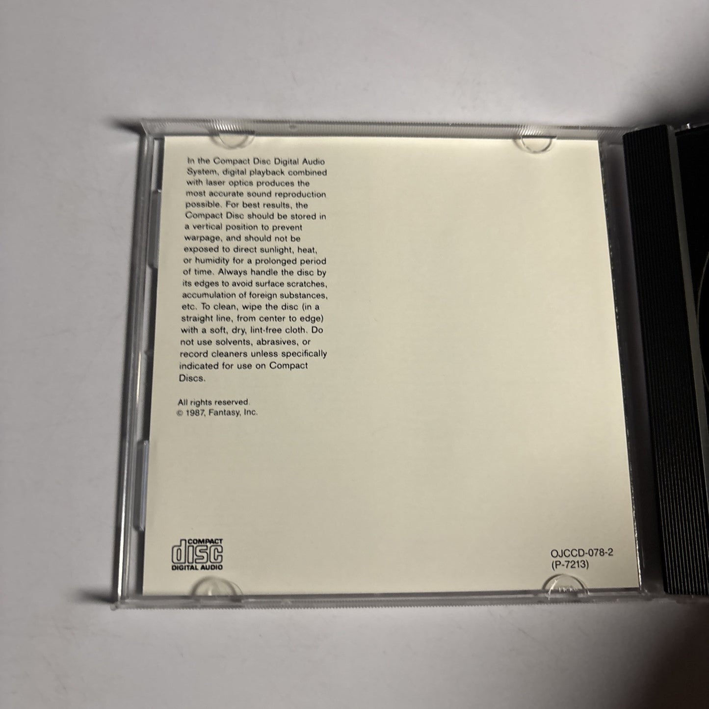 John Coltrane – Settin' The Pace (CD, 1987) OJCCD-078-2