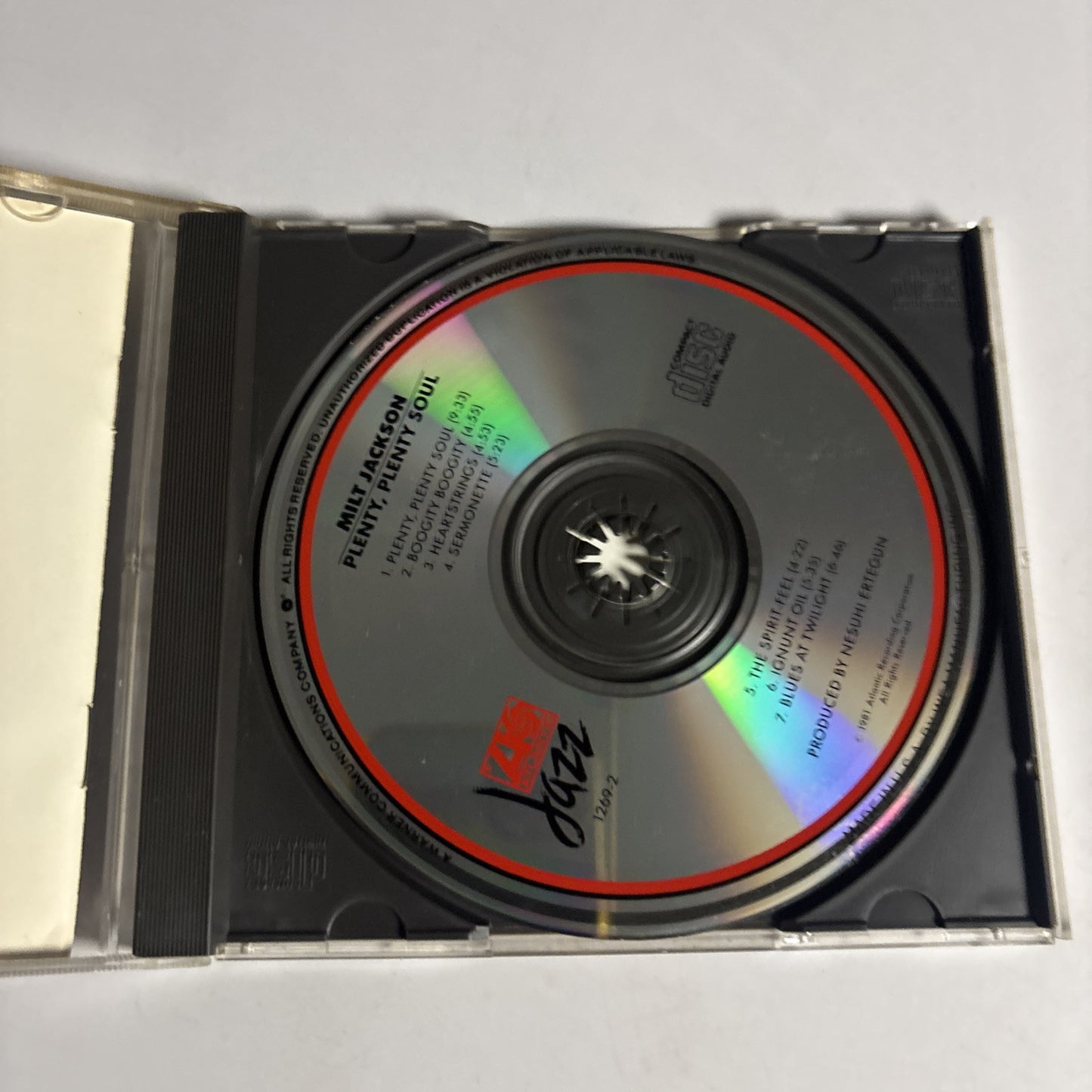 Milt Jackson – Plenty, Plenty Soul (CD, 1989) -230434