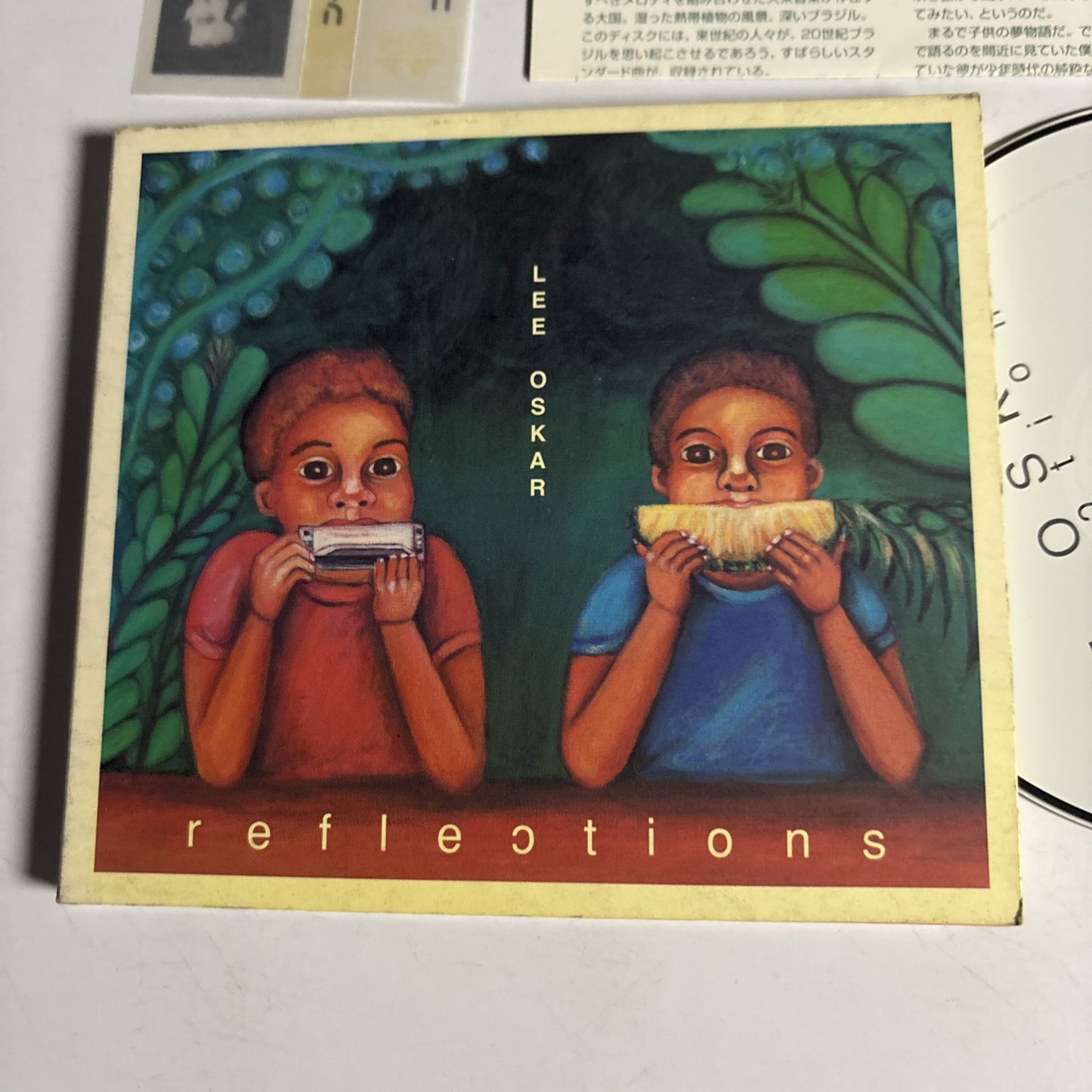 Lee Oskar – Reflections (CD, 1999) tkcb-71633 Japan obi, Digipak