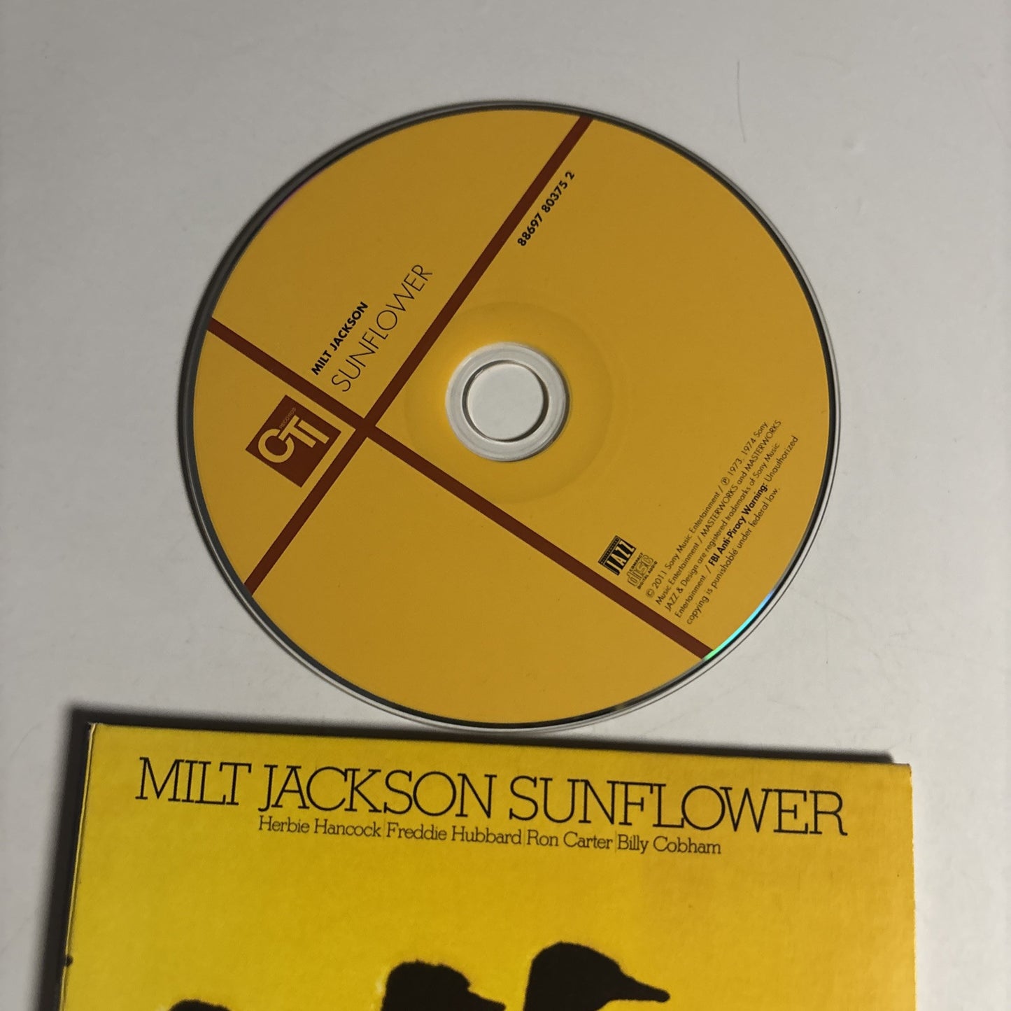 Milt Jackson – Sunflower (CD, 2011)   Digipak