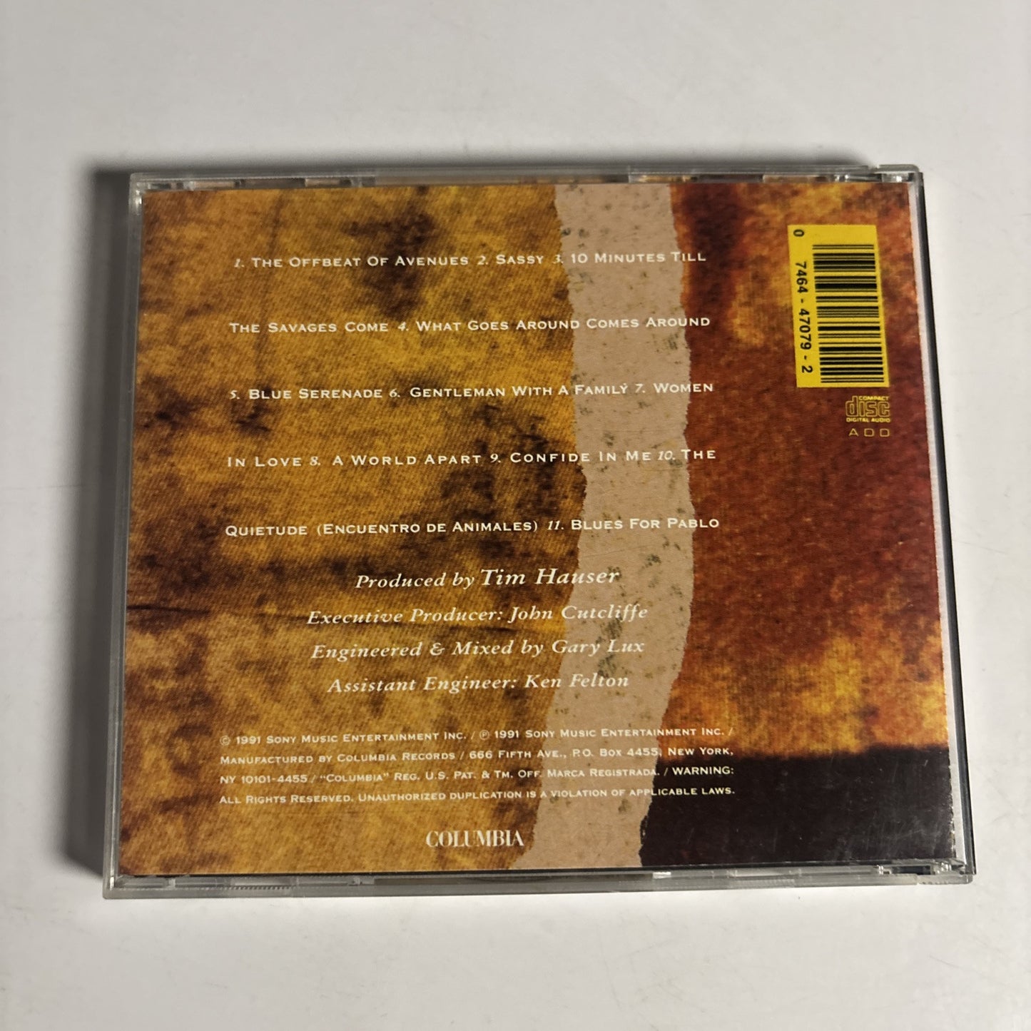 The Manhattan Transfer – The Offbeat Of Avenues (CD, 1991)