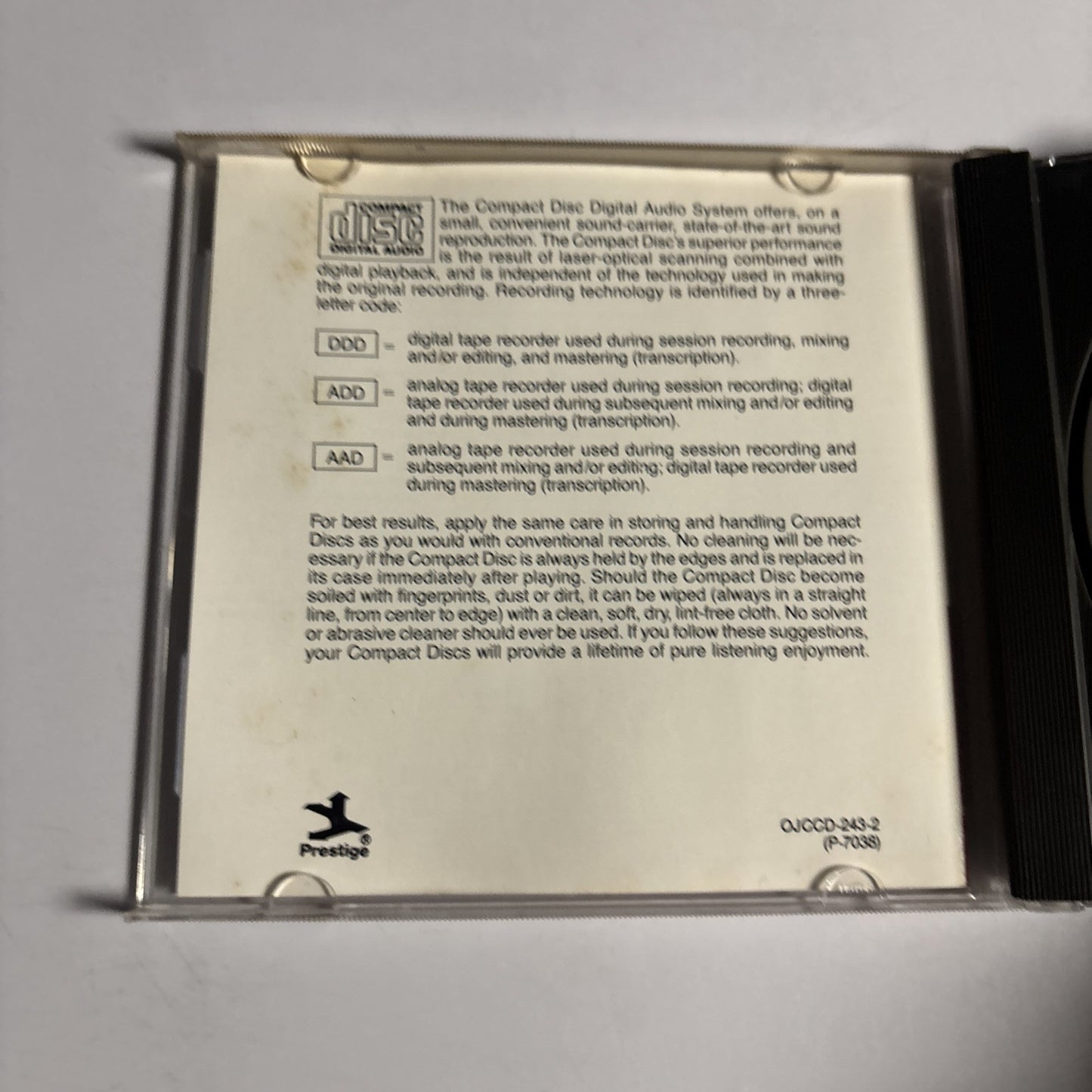 Sonny Rollins – Plus 4 (CD, 1987) OJCCD-243-2