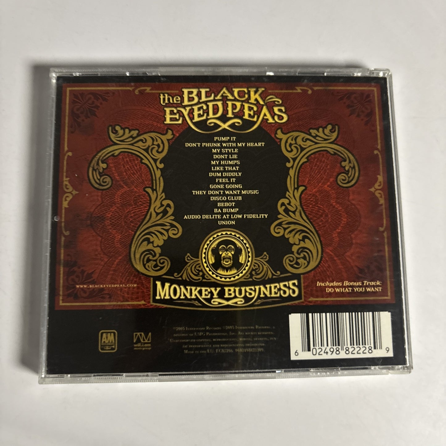 The Black Eyed Peas – Monkey Business (CD, 2005)