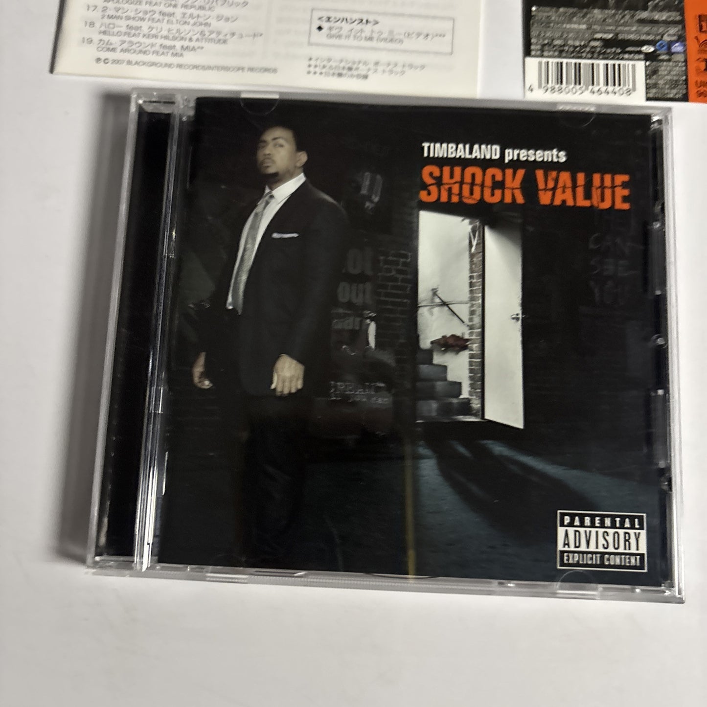 Timbaland – Shock Value (CD, 2007) uics-9057 Japan Bonus Track, Obi