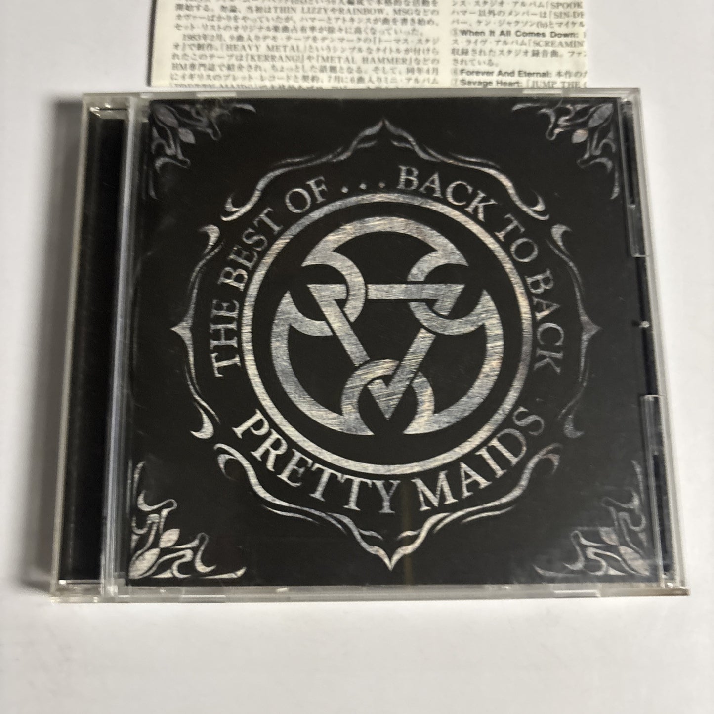 Pretty Maids – The Best Of... Back To Back (CD, 1998) esca-7332 Japan