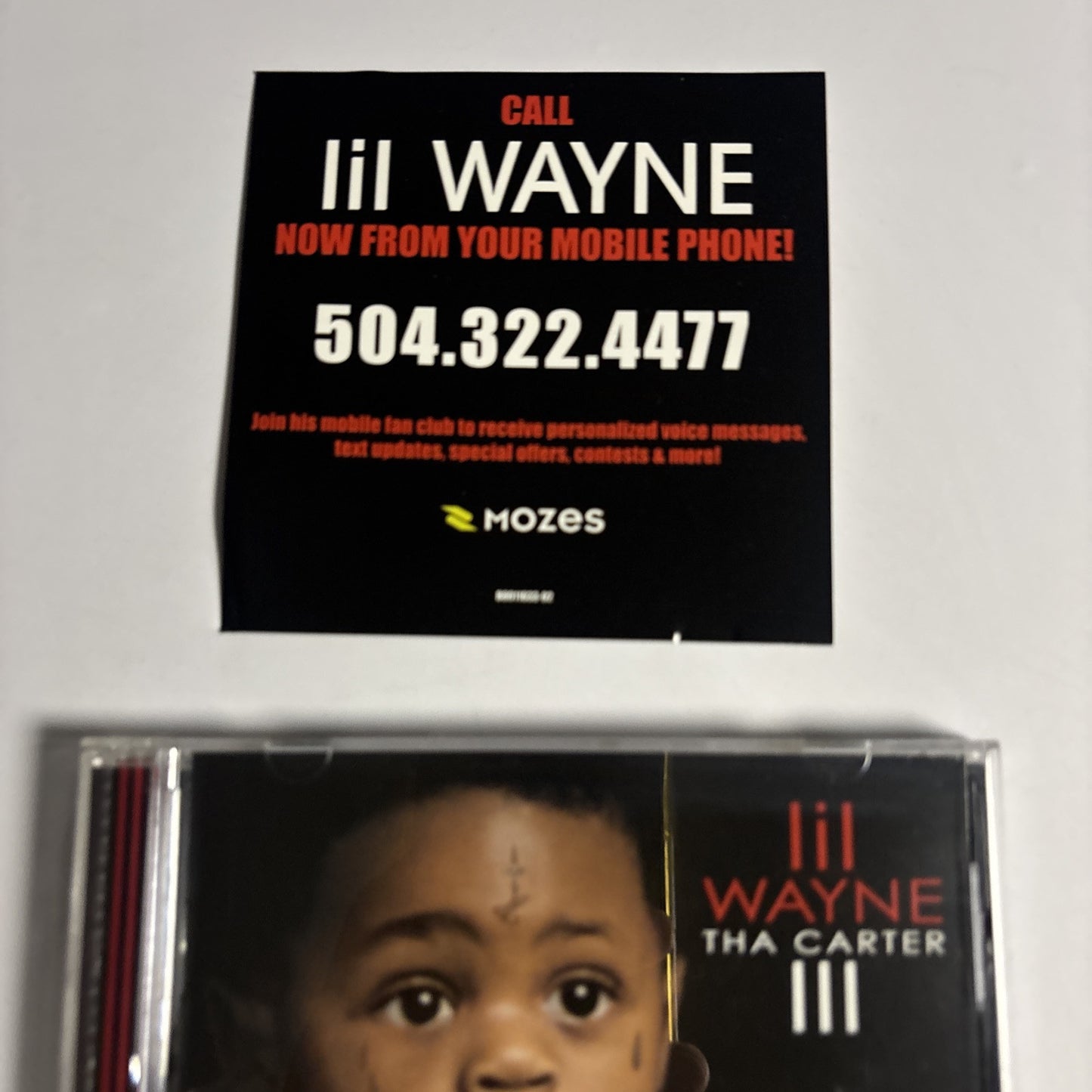 Lil Wayne – Tha Carter III (CD, 2008) B0011033-02 IN02