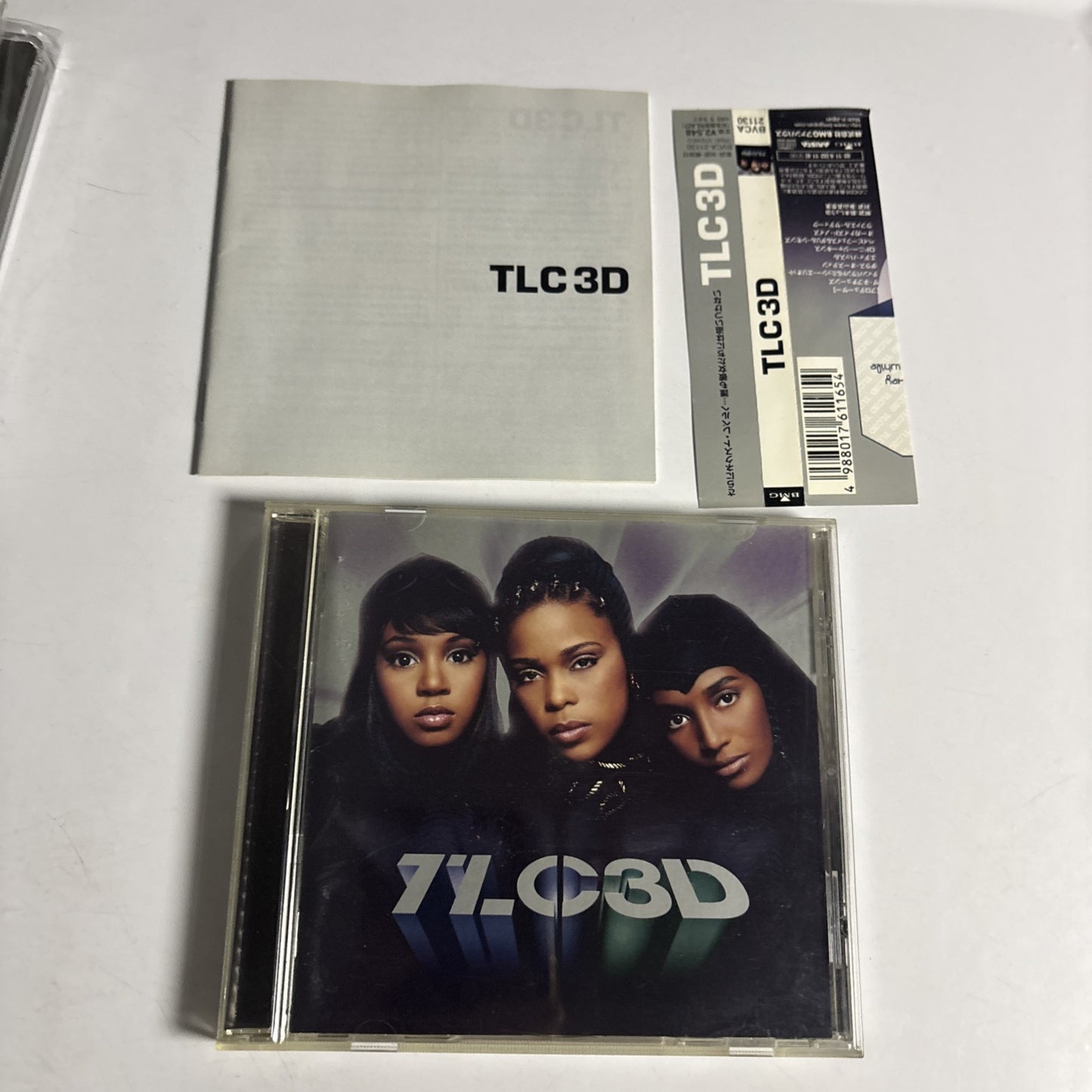 TLC – TLC 3D (CD, 2002) BVCA-21130 Japan Bonus Track, Obi
