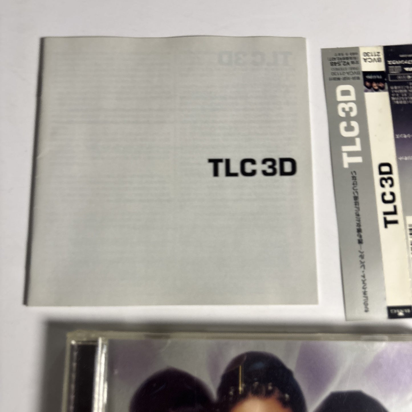 TLC – TLC 3D (CD, 2002) BVCA-21130 Japan Bonus Track, Obi