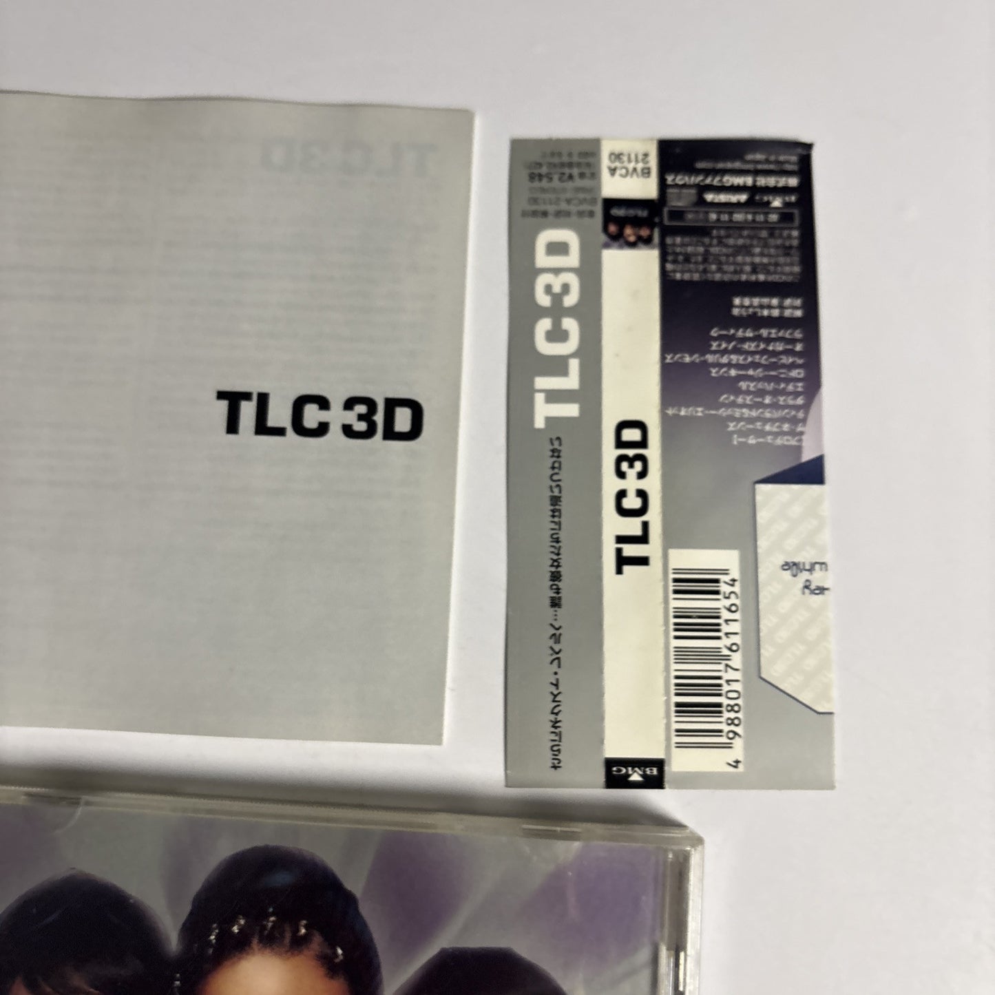 TLC – TLC 3D (CD, 2002) BVCA-21130 Japan Bonus Track, Obi