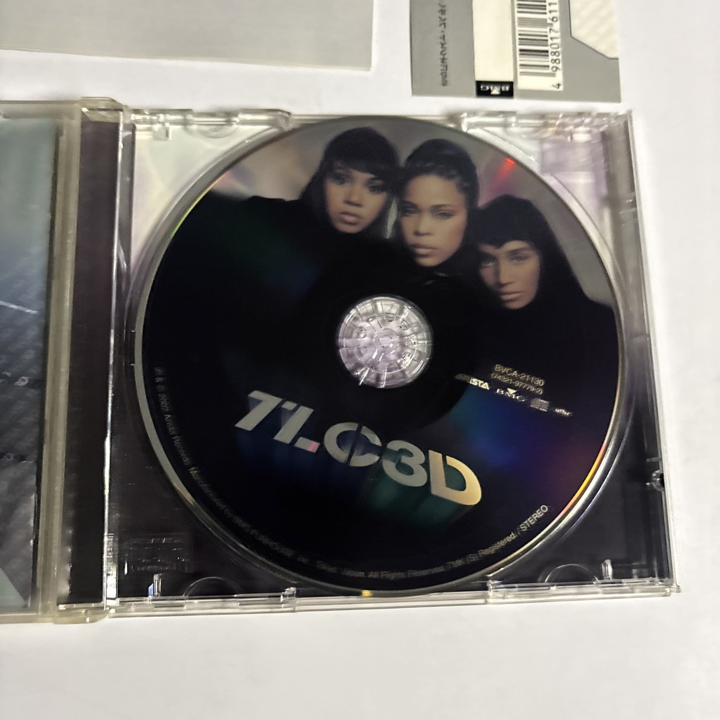 TLC – TLC 3D (CD, 2002) BVCA-21130 Japan Bonus Track, Obi