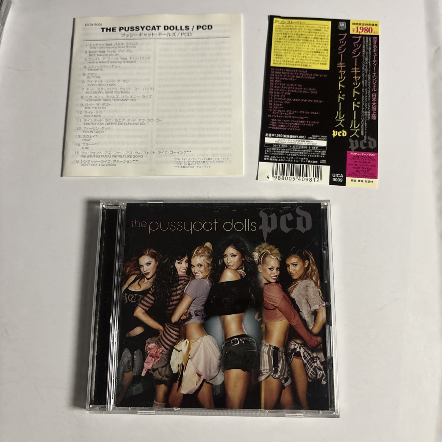 The Pussycat Dolls – PCD (CD, 2005) UICA-9009 Japan obi