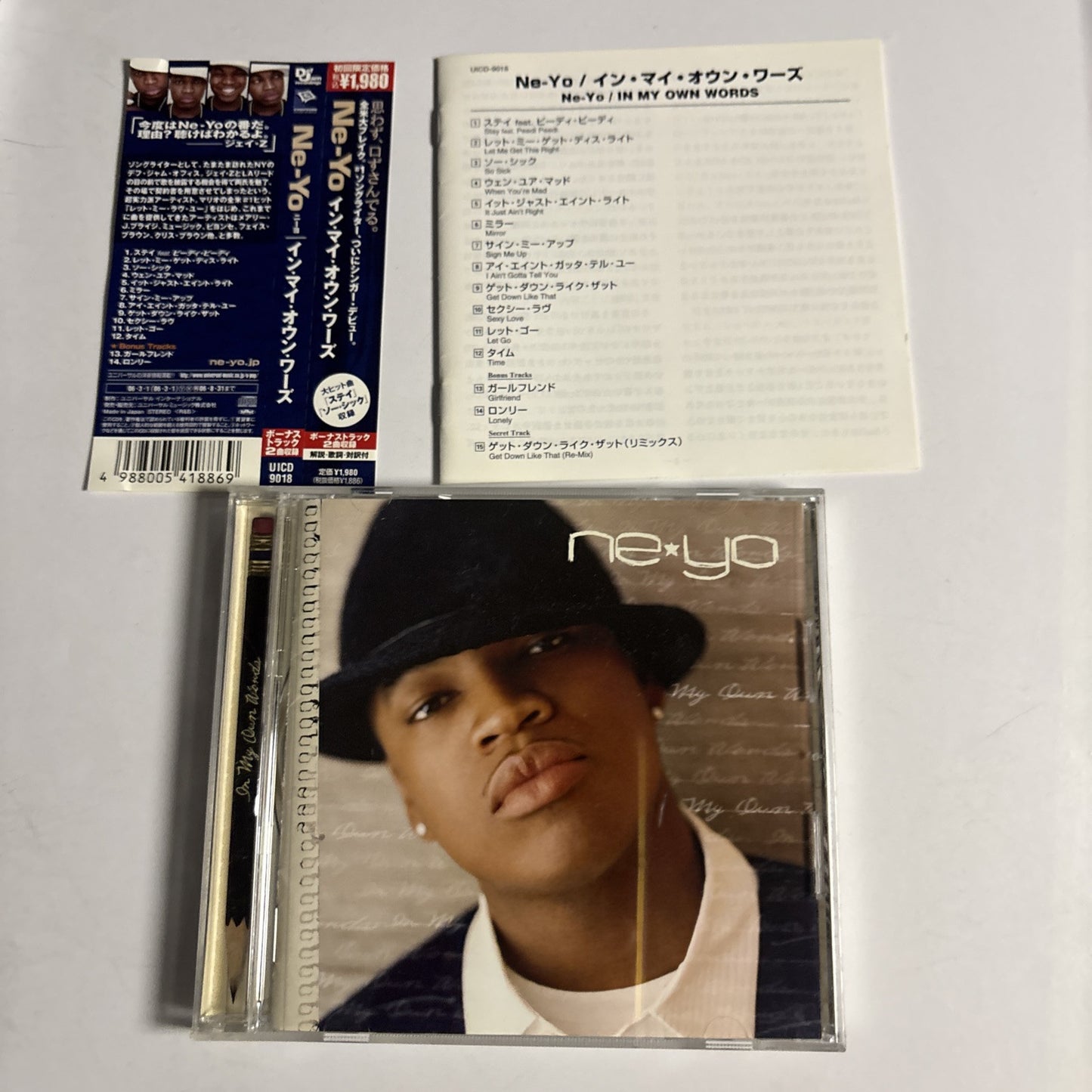 Ne-Yo – In My Own Words (CD, 2006) UICD-9018 Japan Bonus Track, Obi
